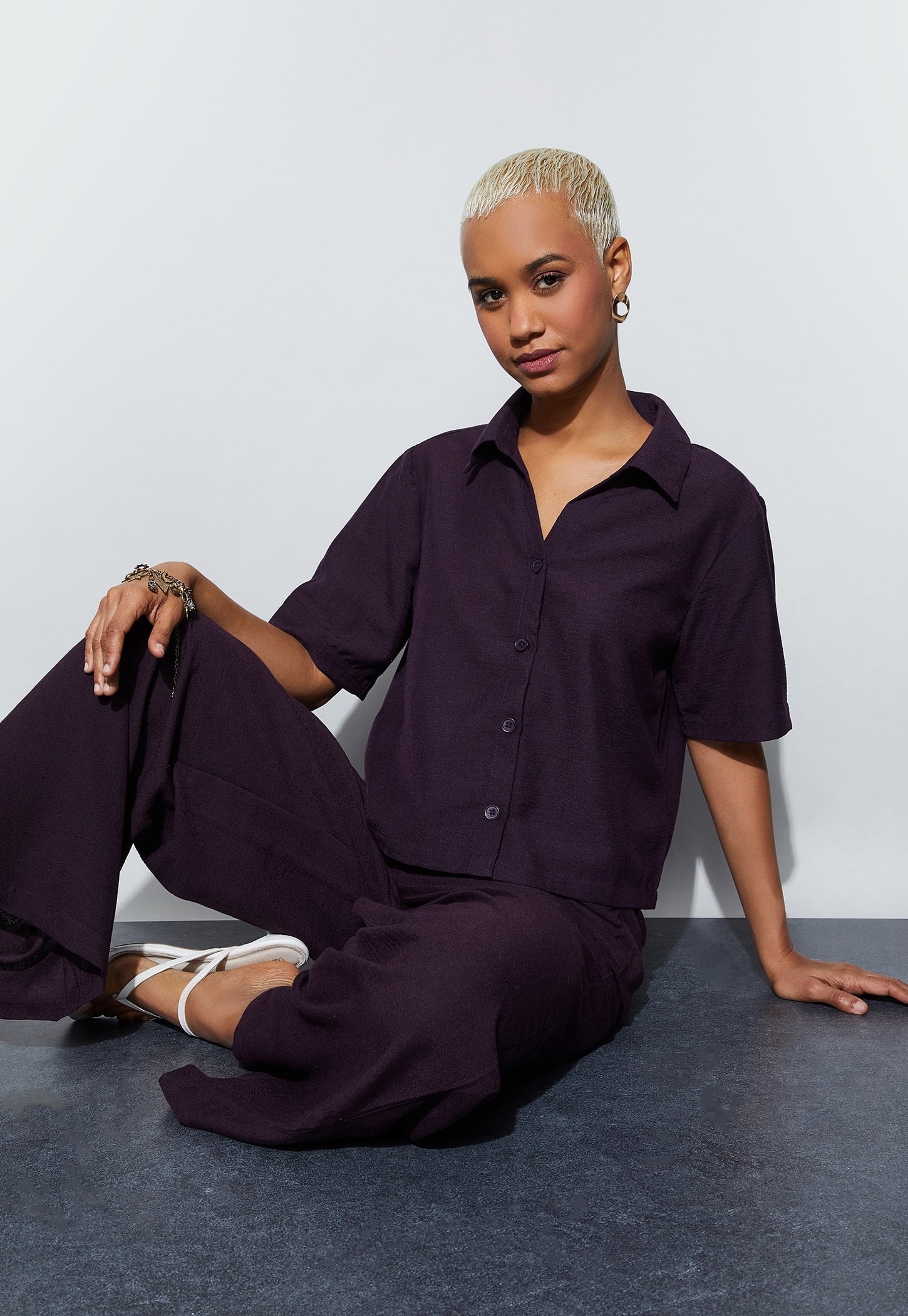 GINGER Solid Regular Fit Shirt-picture-23