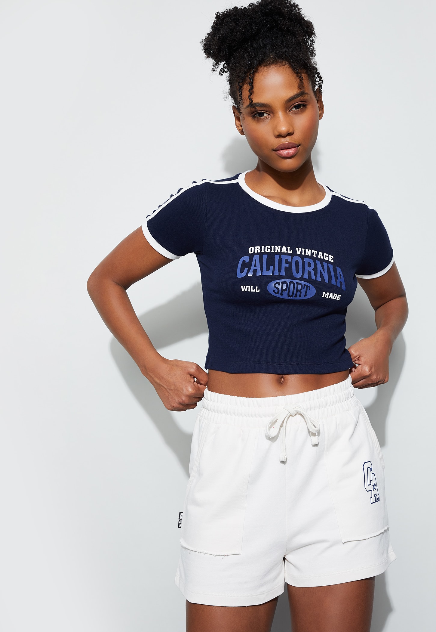 KAPPA Printed Crop T-shirt-picture-36