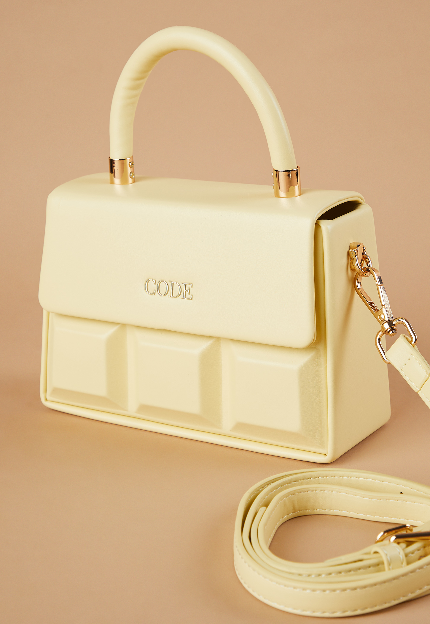 CODE Solid Satchel Bag-image-17