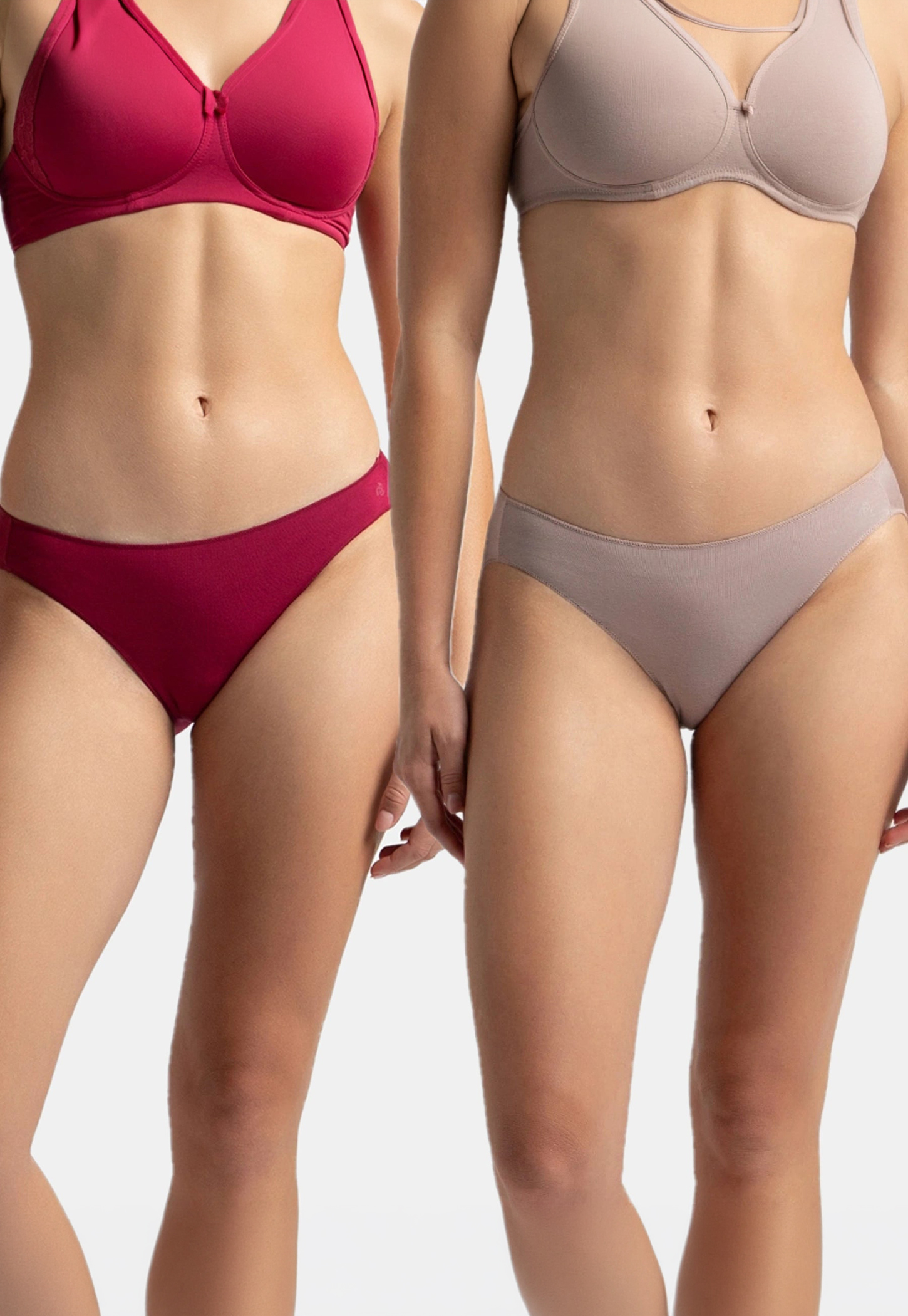 JOCKEY Solid Hipster Panties - Pack of 2-picture-36