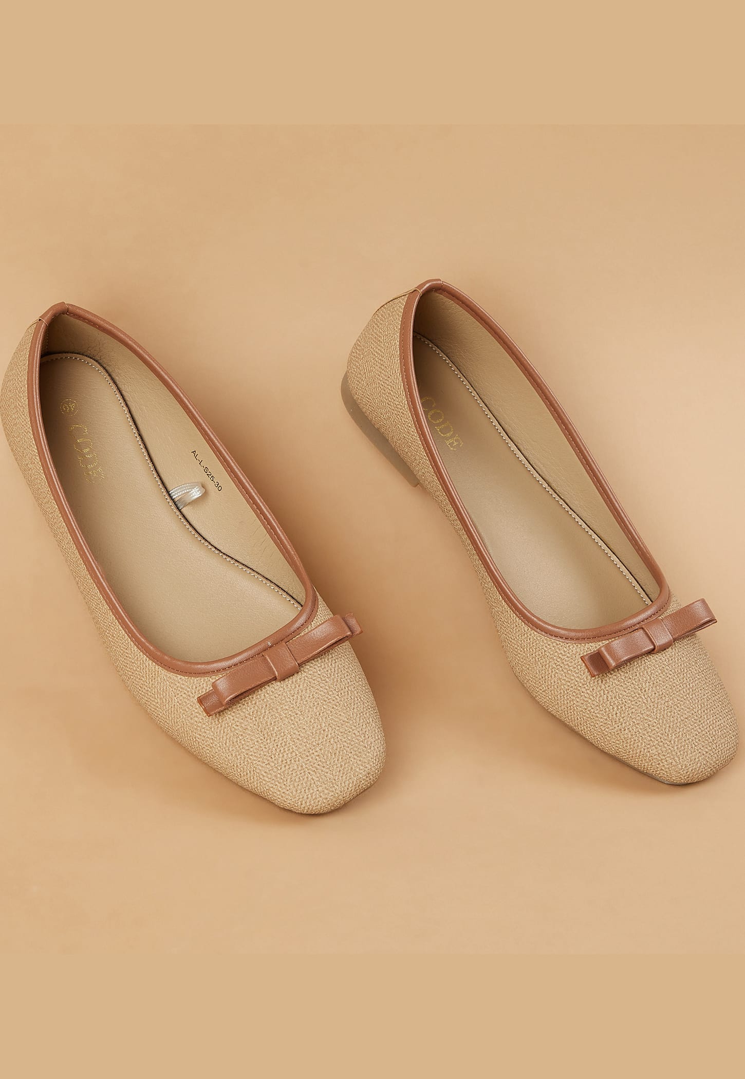CODE Textured Ballerinas-picture-53