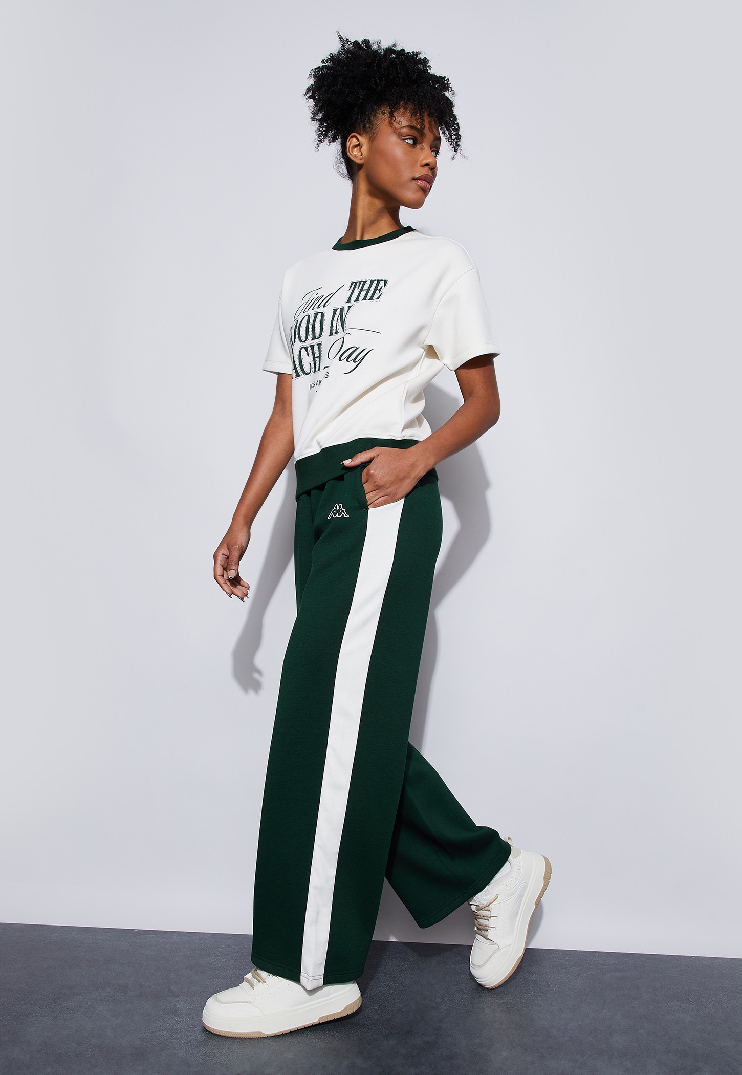 KAPPA Contrast Panel Track Pants-image-18