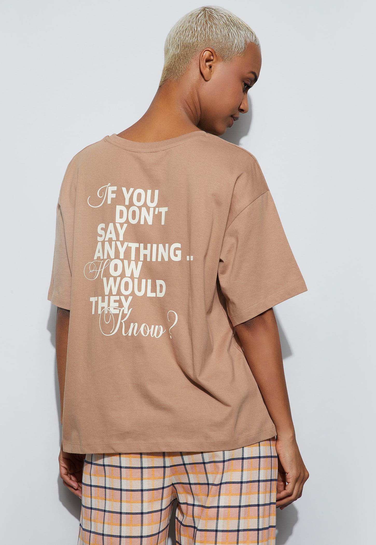 GINGER Typographic Print T-shirt-picture-21