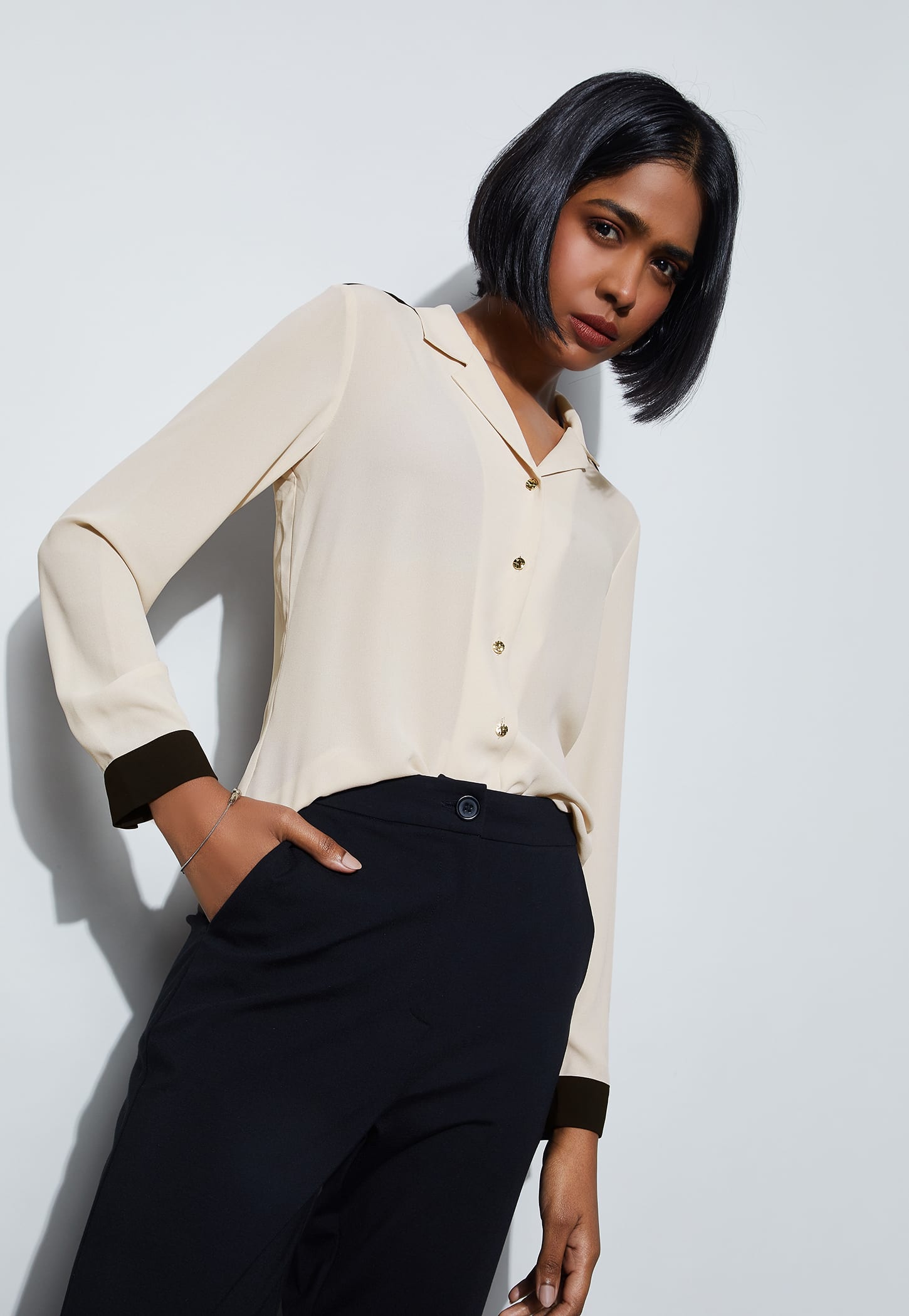 CODE CLASSIC Solid Regualr Fit Shirt-picture-20