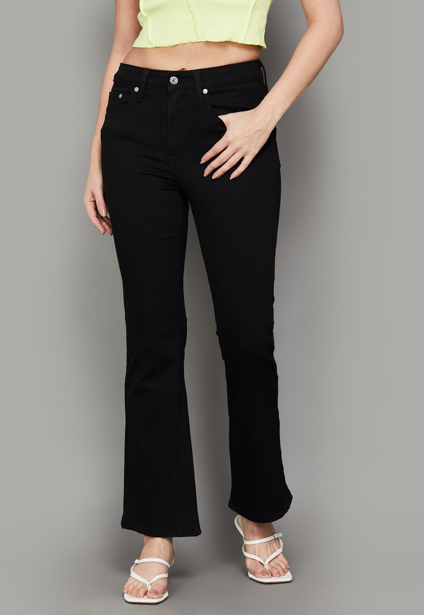 LEVI'S Solid Flared Jeans-picture-20