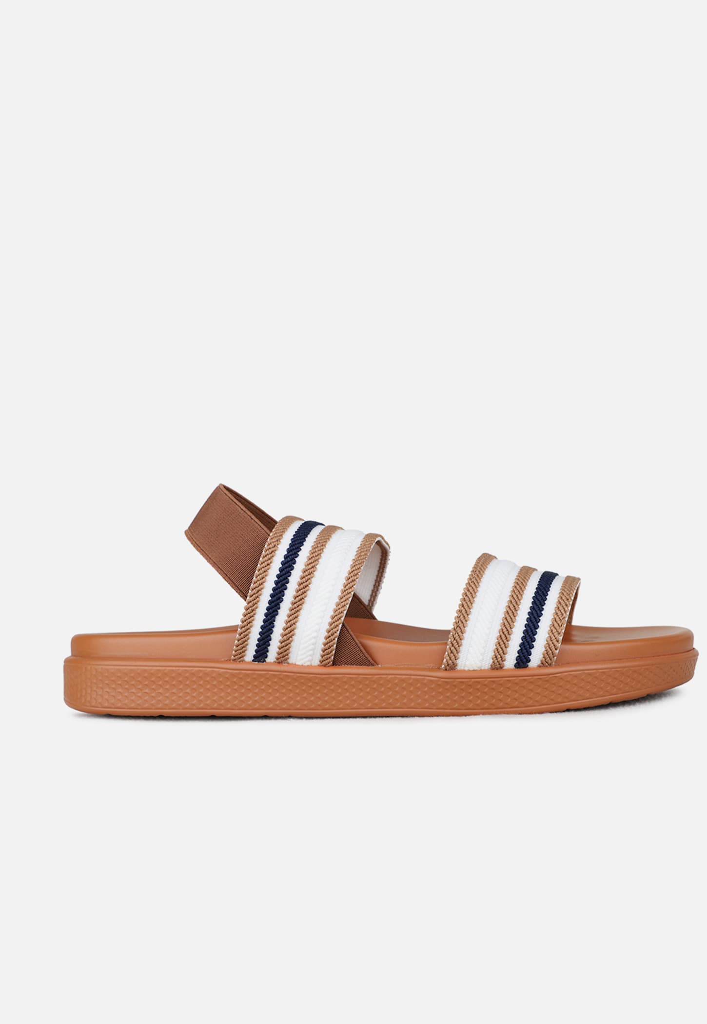 INC.5 Striped Flats Sandals-picture-45