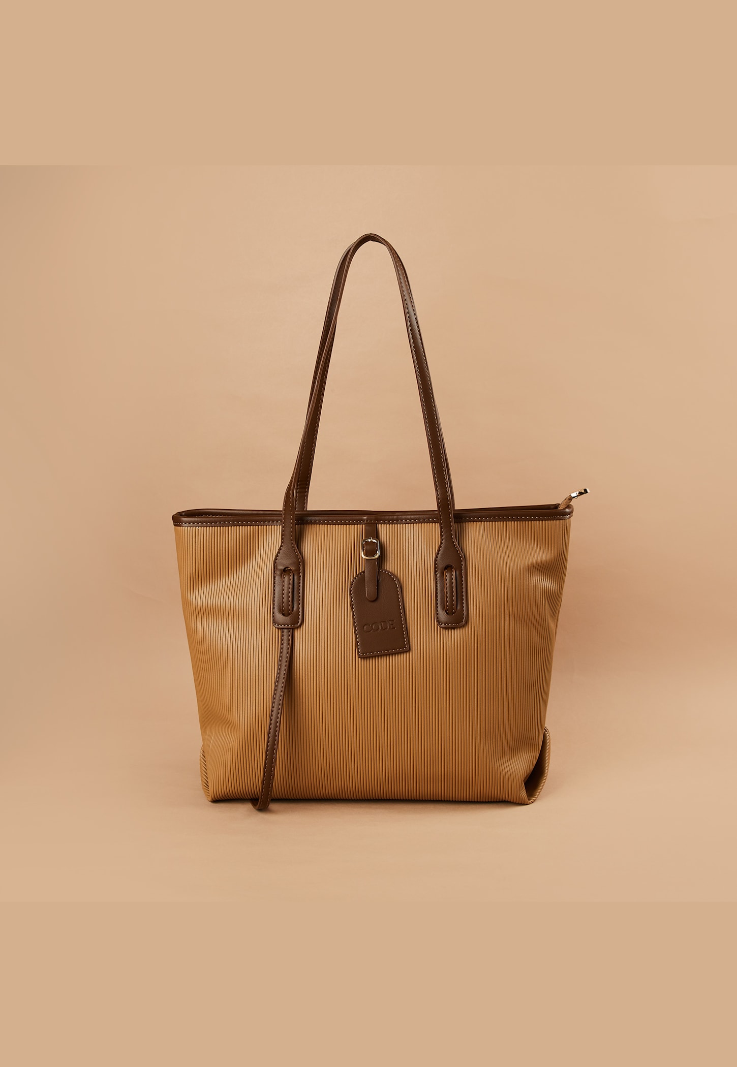 CODE Textured Shoulder Bag-picture-54