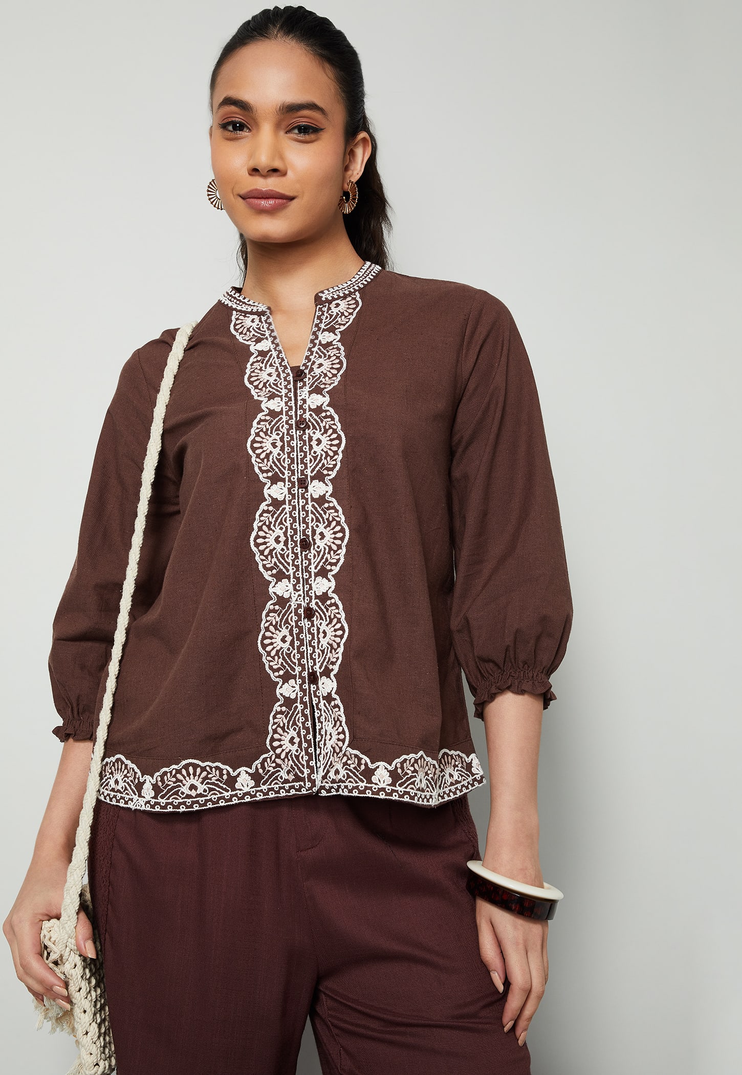 COLOUR ME Embroidered Top-picture-29