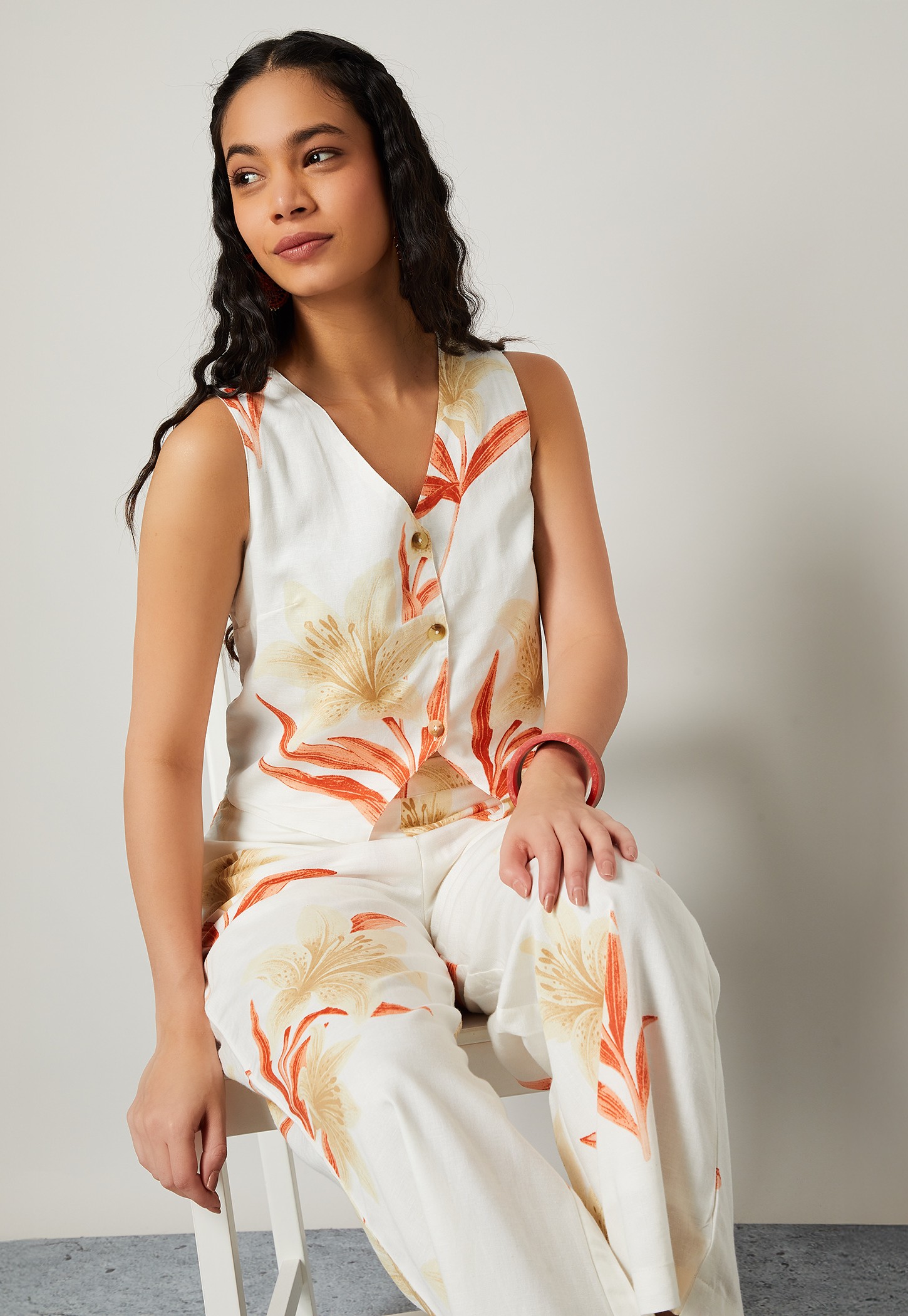 COLOUR ME Printed Vest Top-picture-29