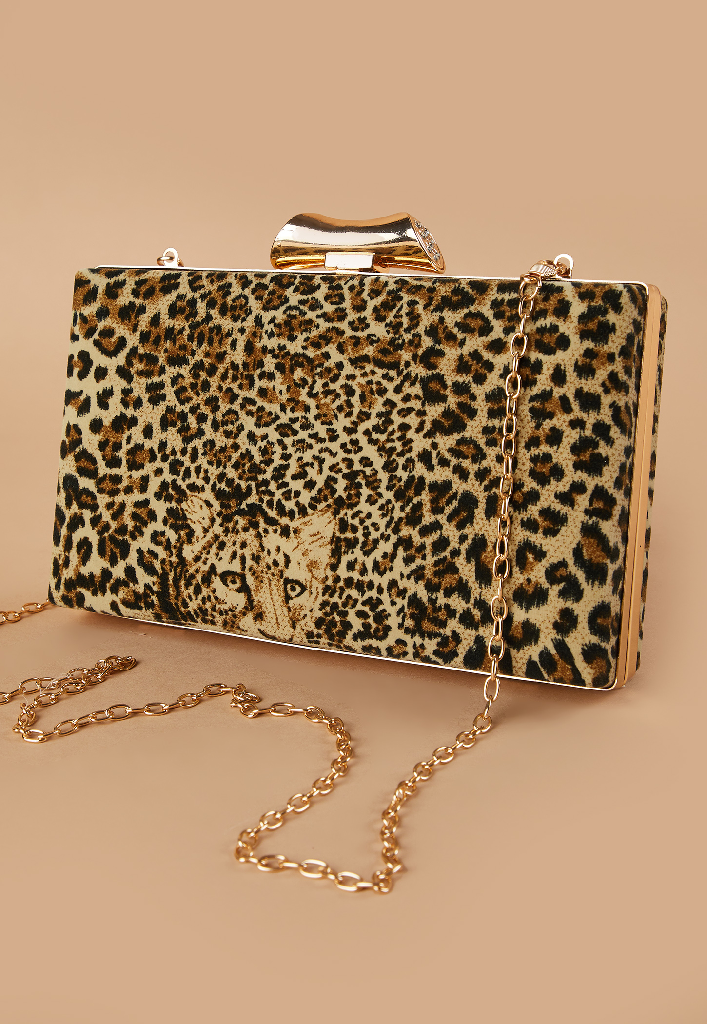 CODE Animal Print Box Clutch-image-19