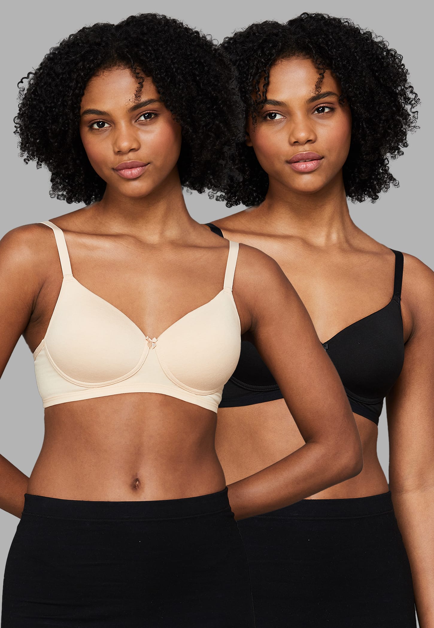 ENAMOR Padded Non Wired T-shirt Bra - Pack of 2-image-6