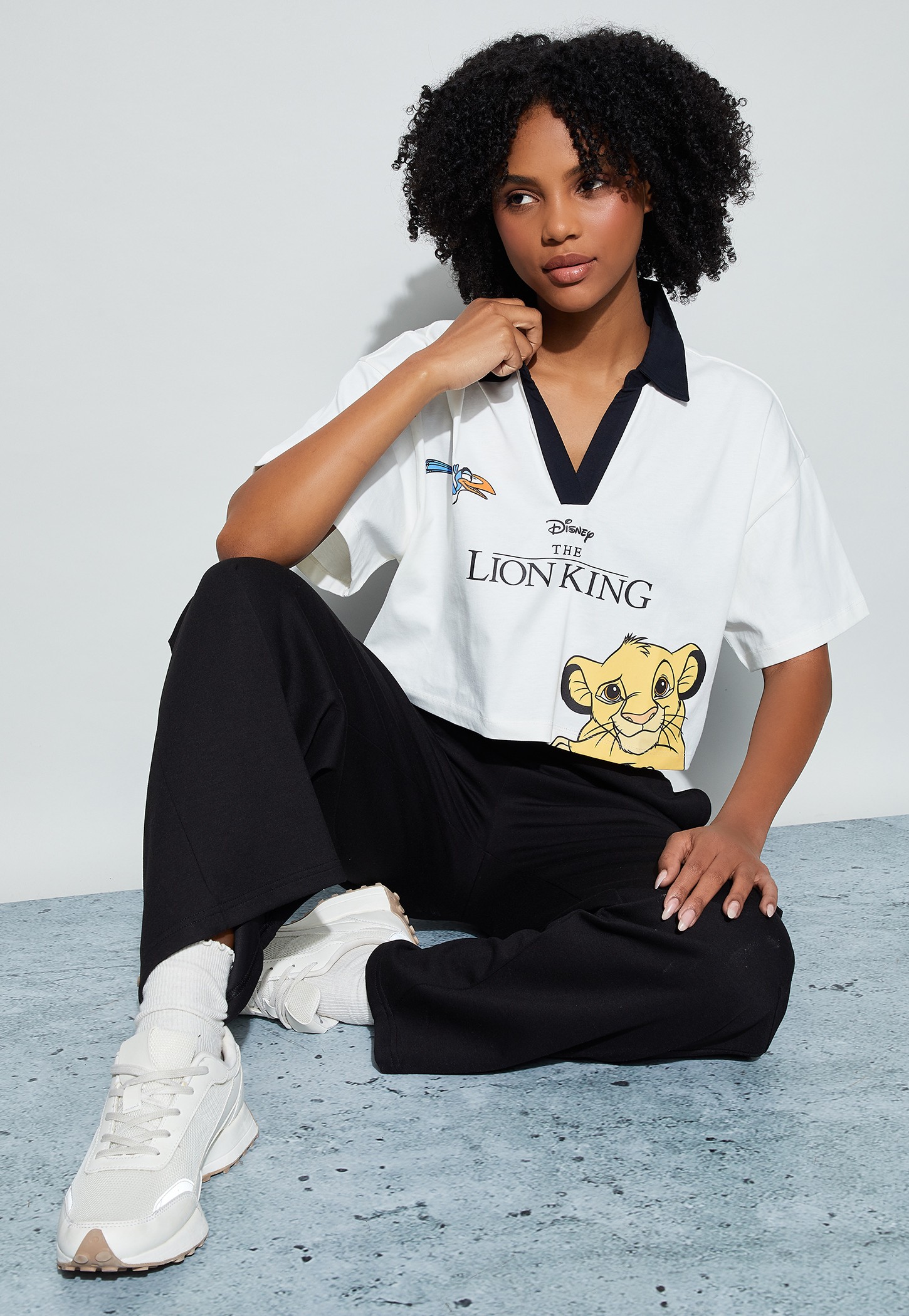 GINGER Lion King Johnny Collar T-shirt-picture-30