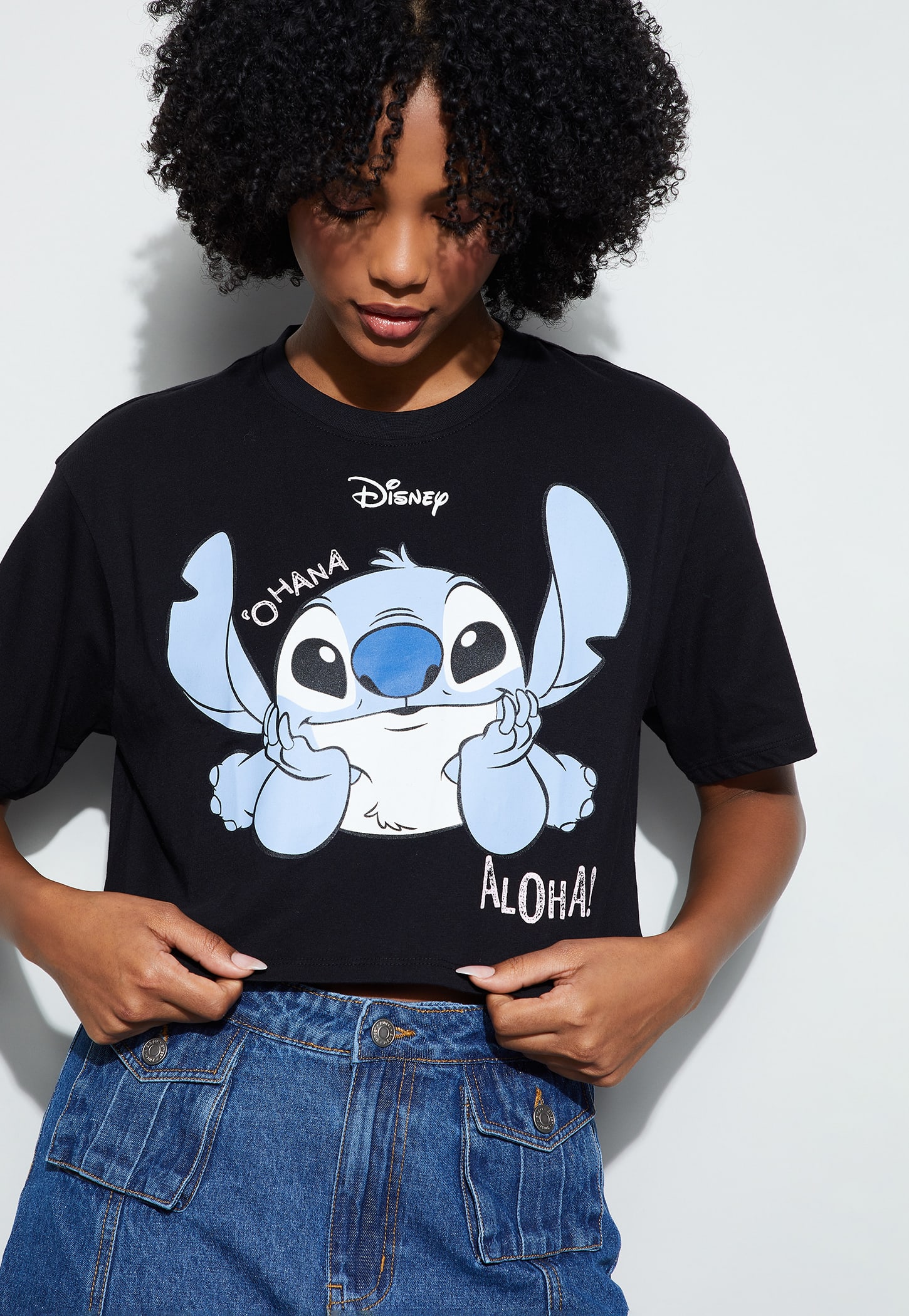 GINGER DISNEY Stitch Character T-shirt-image-4