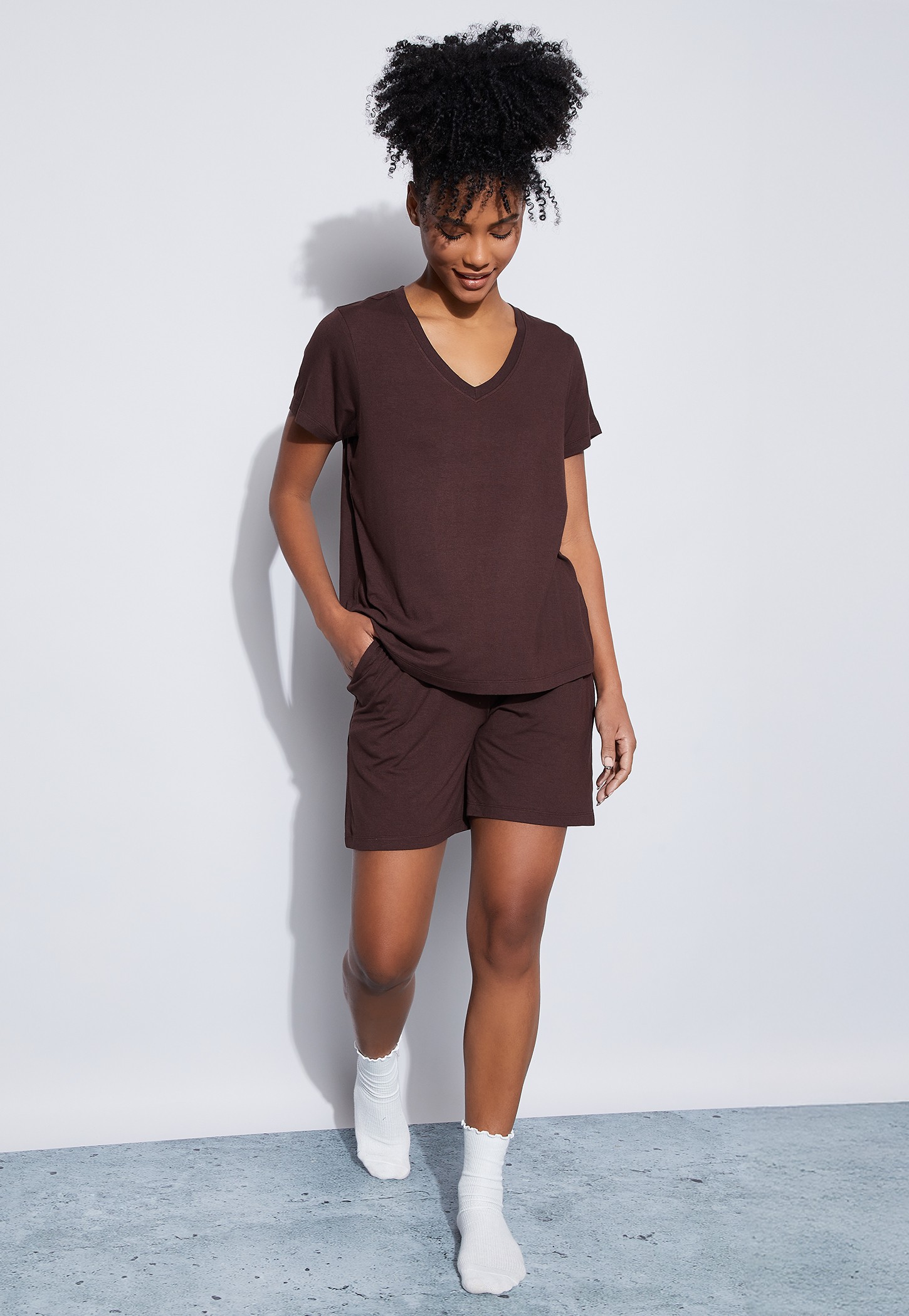 GINGER Solid Lounge T-shirt-picture-42