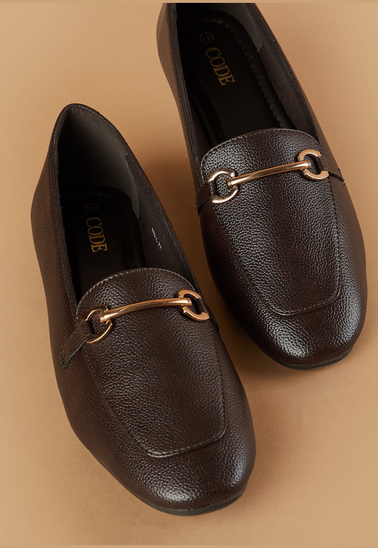 CODE Metal Accent Loafers-picture-23