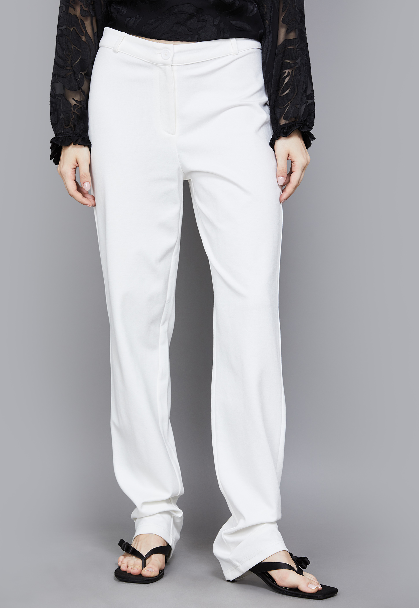 AND Solid Slim Fit Trousers-picture-11