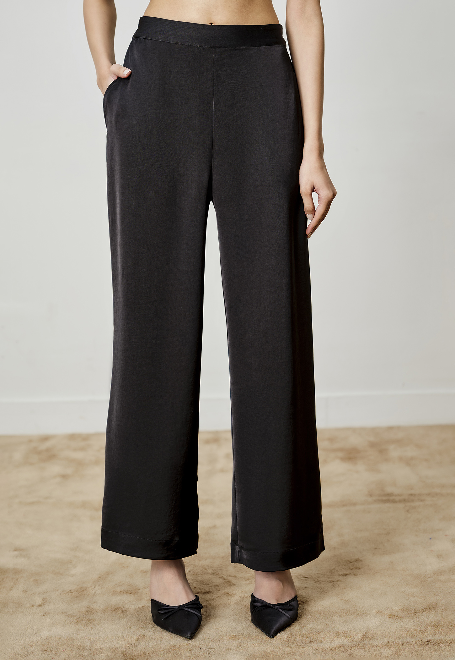 AND Satin Finish Trousers-picture-29