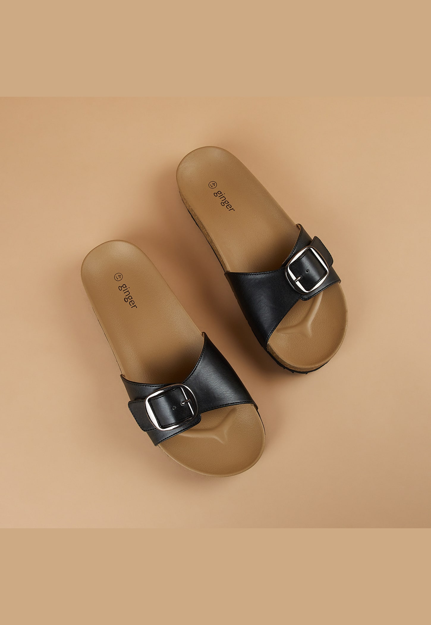GINGER Buckle Detail Flats-picture-33