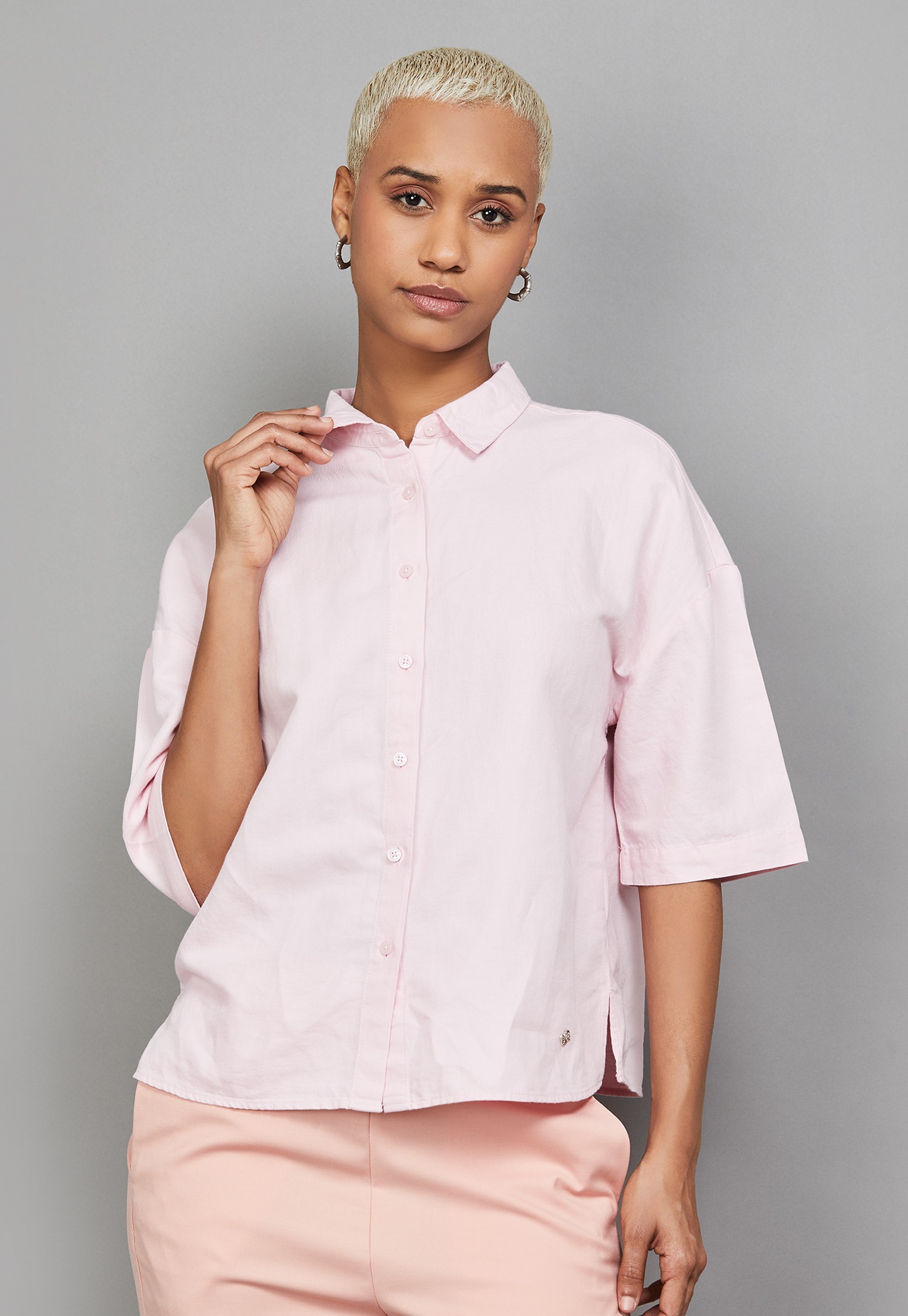 ALLEN SOLLY Solid Shirt-picture-38