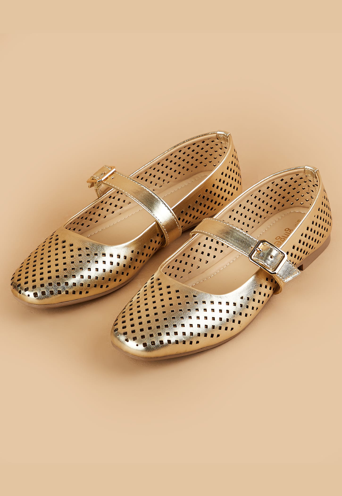 GINGER Laser-Cut Mary Jane Ballerinas-picture-24