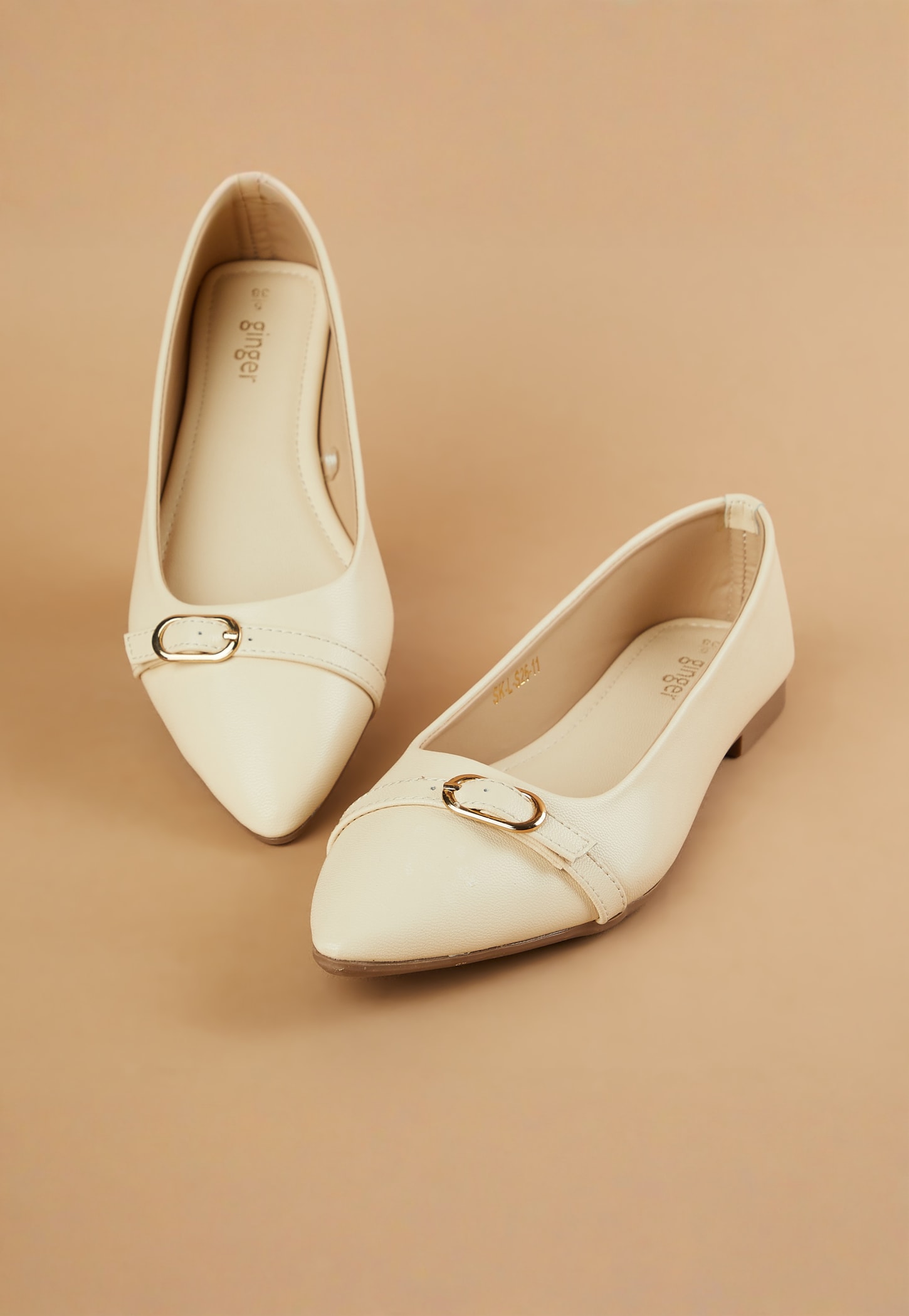GINGER Buckle Design Ballerinas-picture-14
