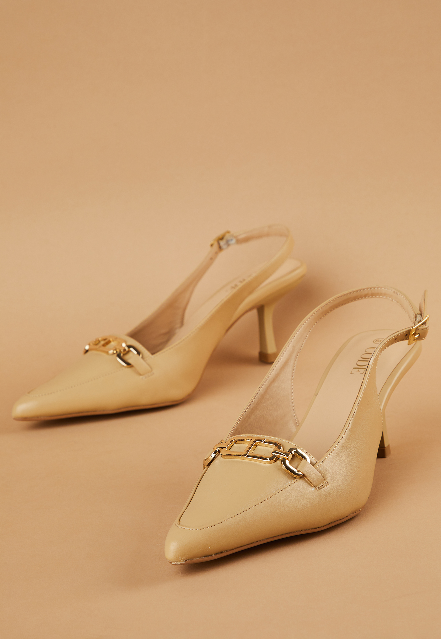 CODE Embellished Slingback Heels-picture-56