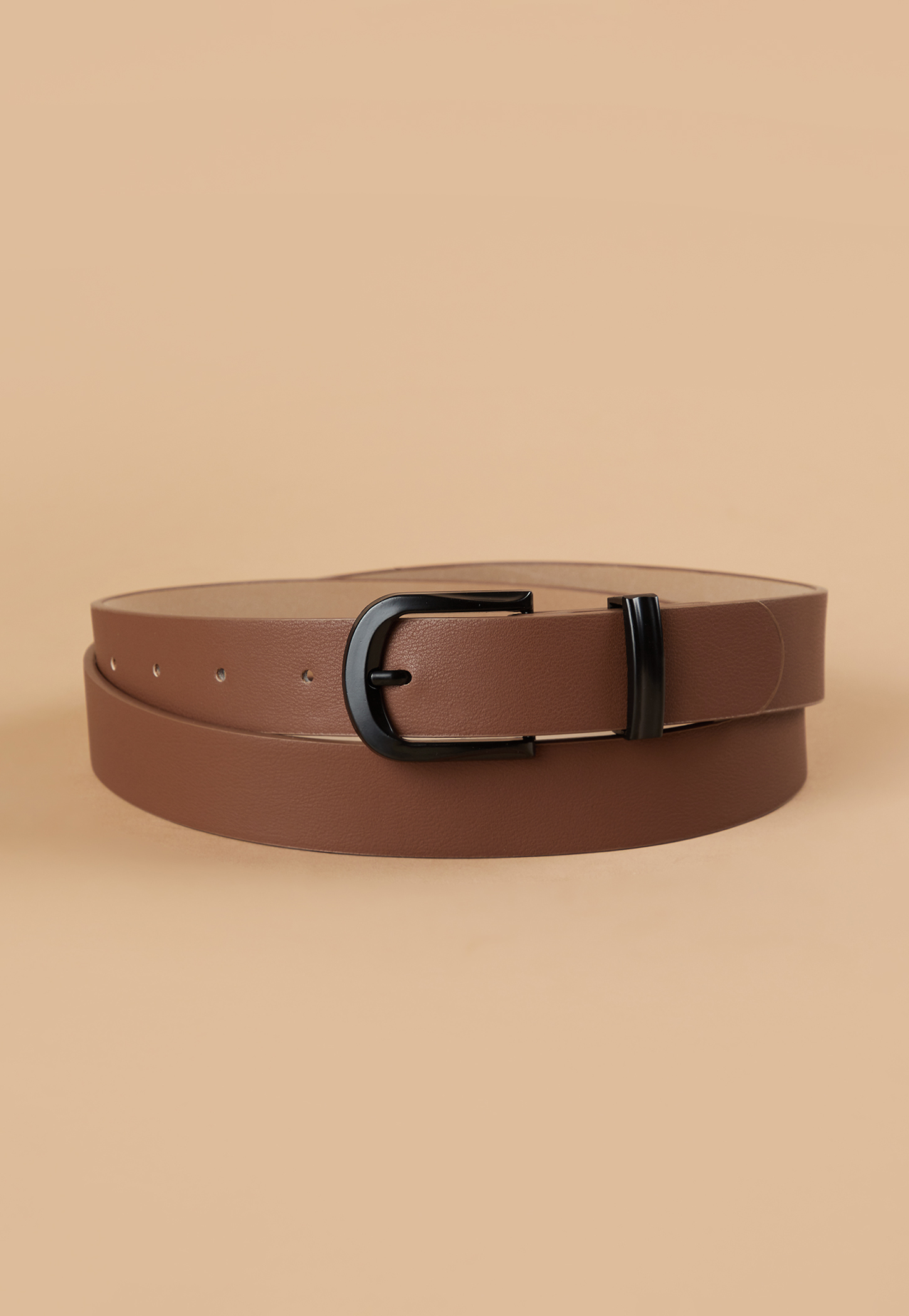GINGER Solid Pin Buckle Belt-picture-30