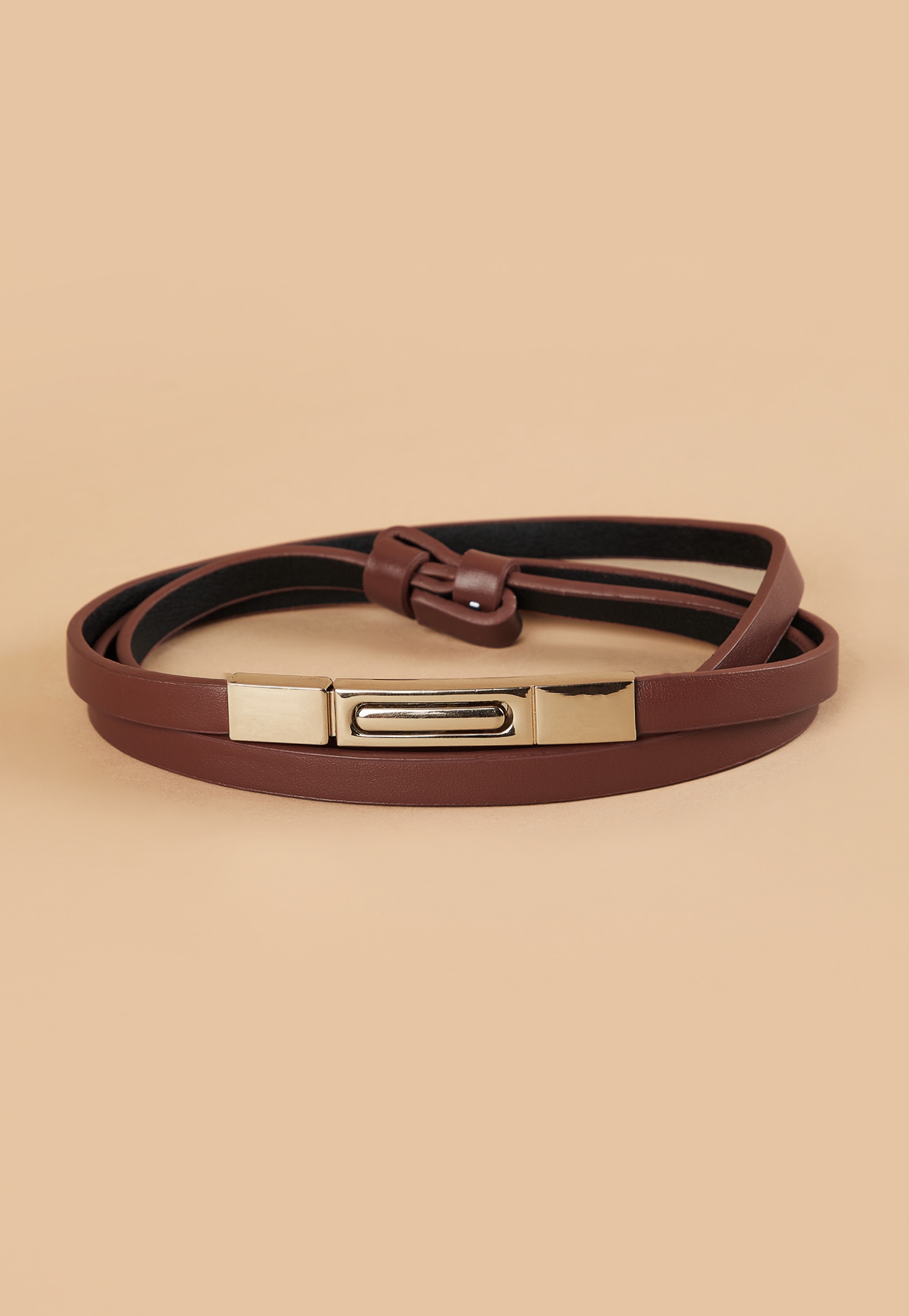 GINGER Solid Slim Belt-picture-19