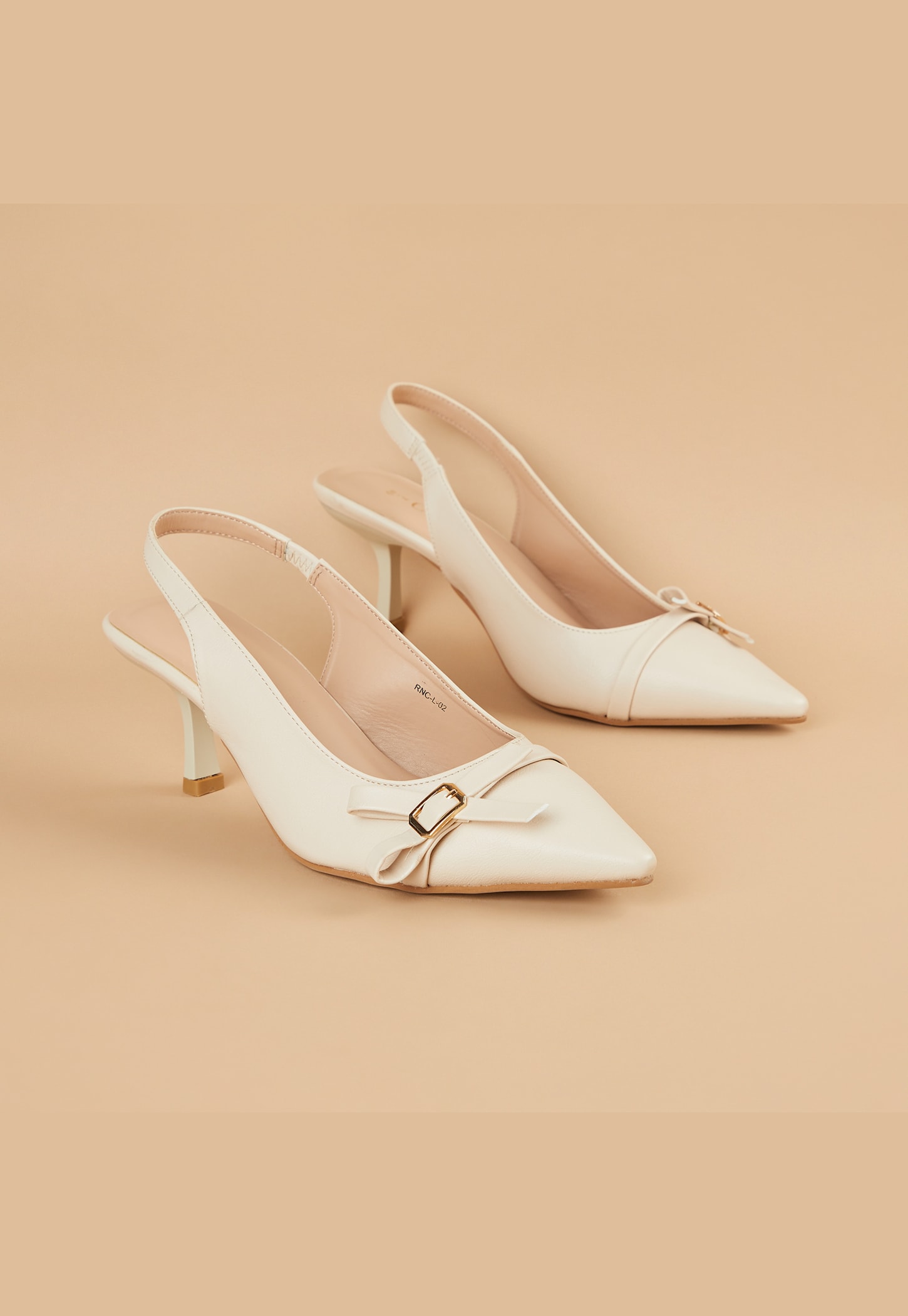 CODE Textured Kitten Heels-picture-35