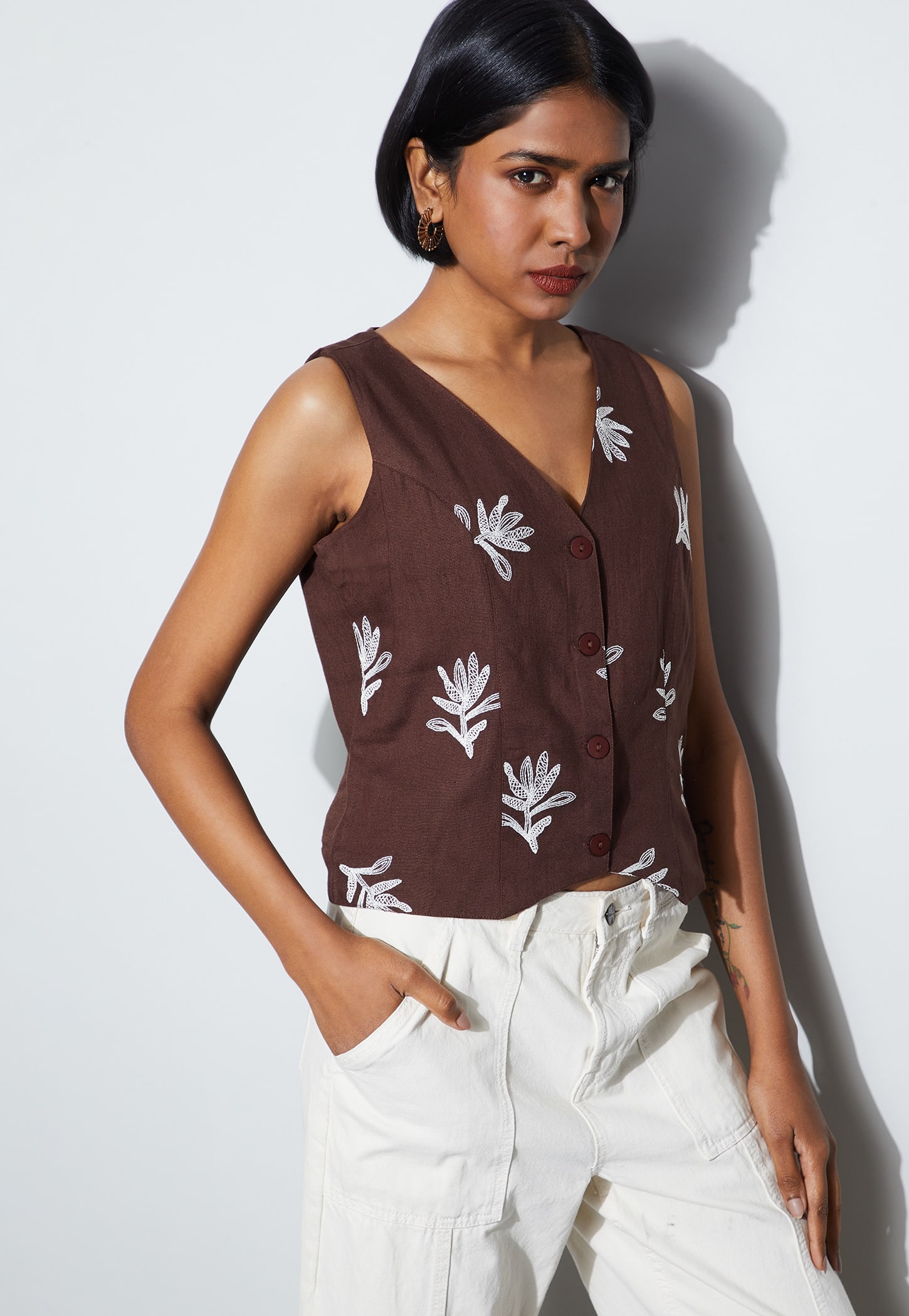 FAME FOREVER Embroidered Vest Top-picture-29