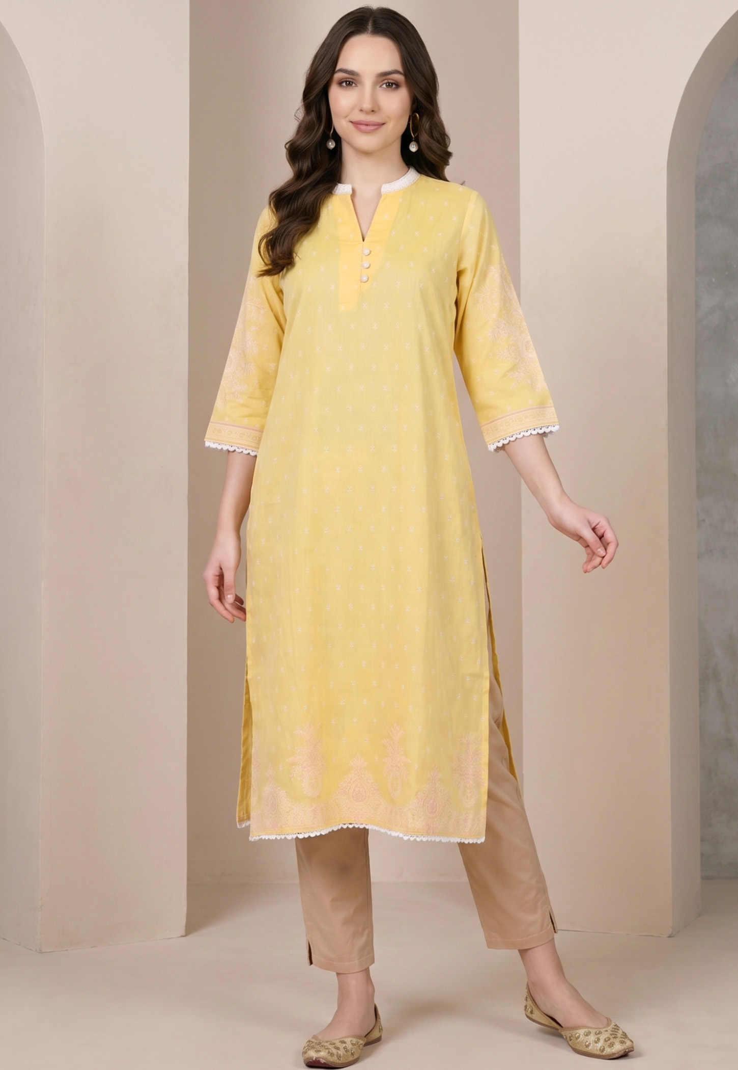 AURELIA Embroidered Straight Kurta-picture-32