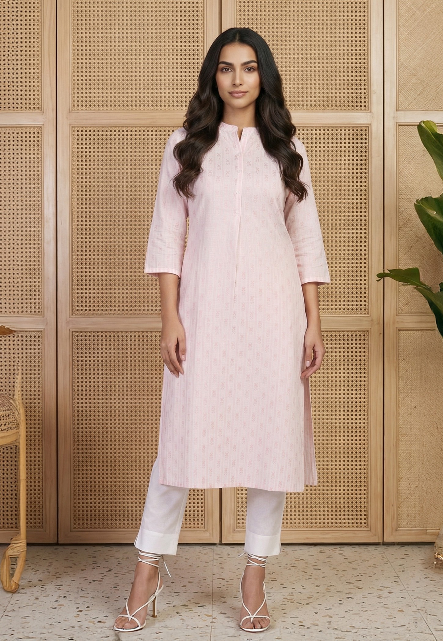 AURELIA Woven Design Straight Kurta-picture-14