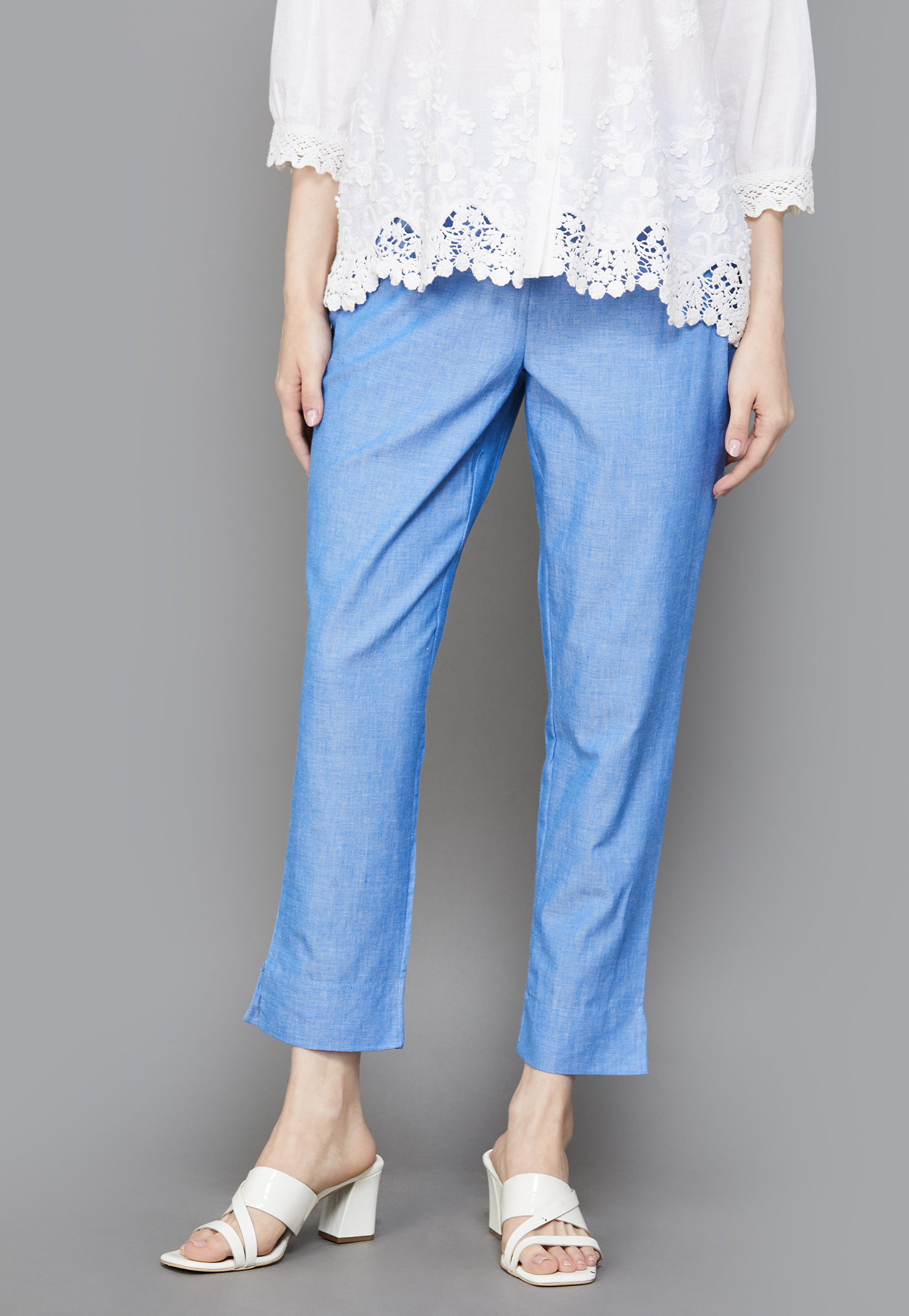 AURELIA Solid Straight Pants-picture-23