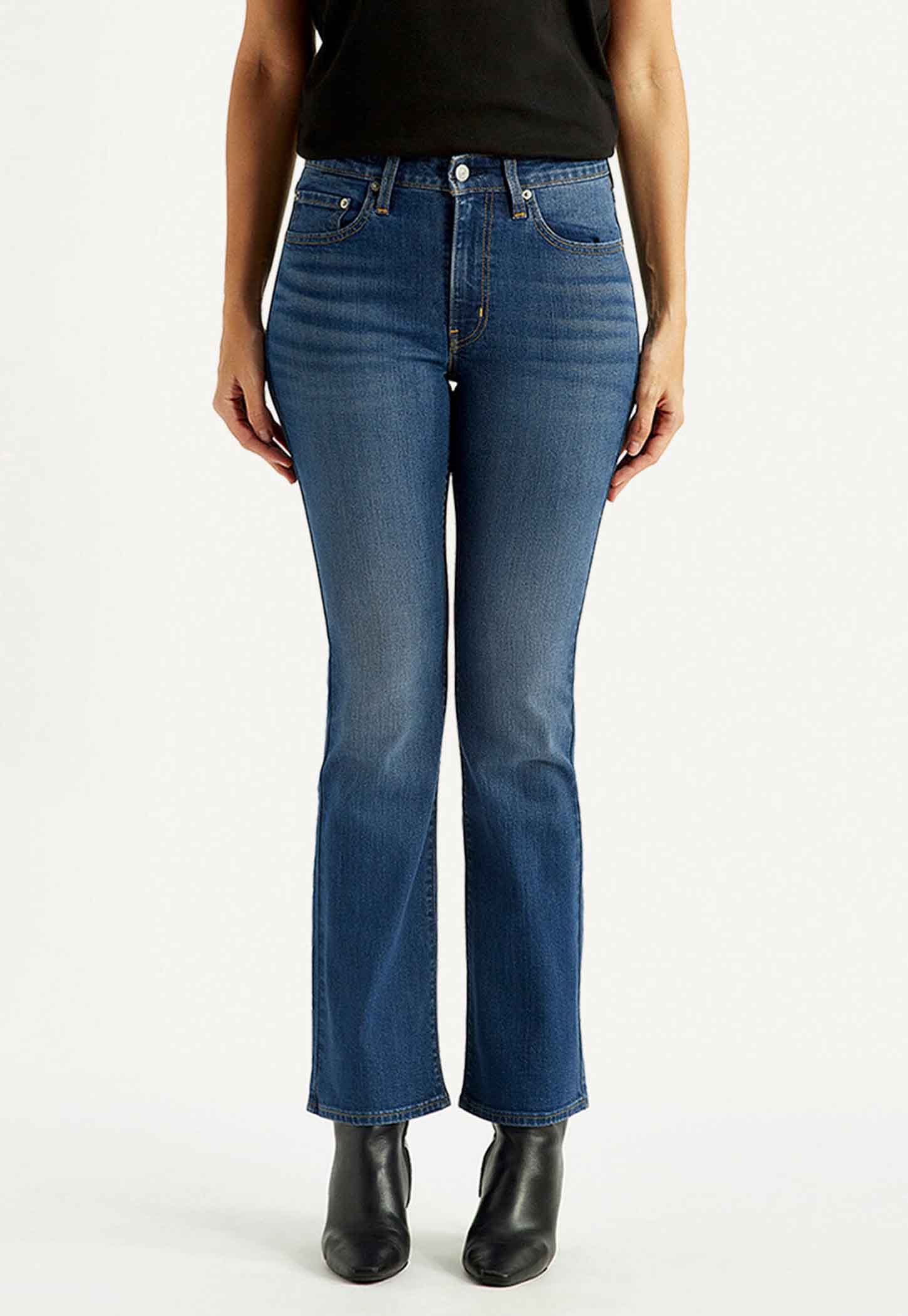 LEVI'S Washed Flared Jeans-picture-33