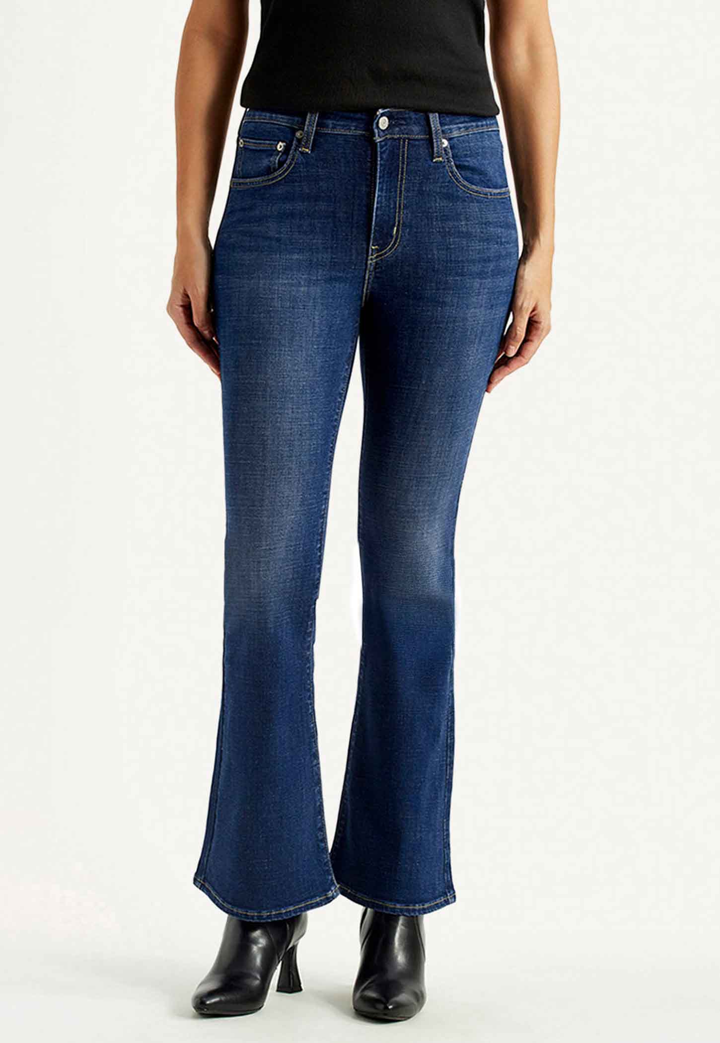 LEVI'S Washed Flared Jeans-picture-29