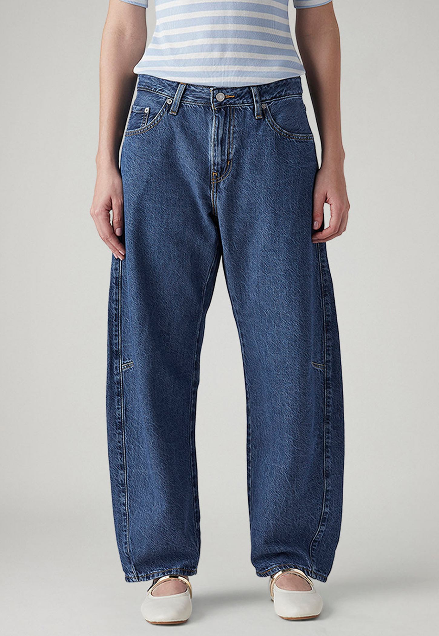 LEVI'S Solid Relaxed Fit Jeans-image-8