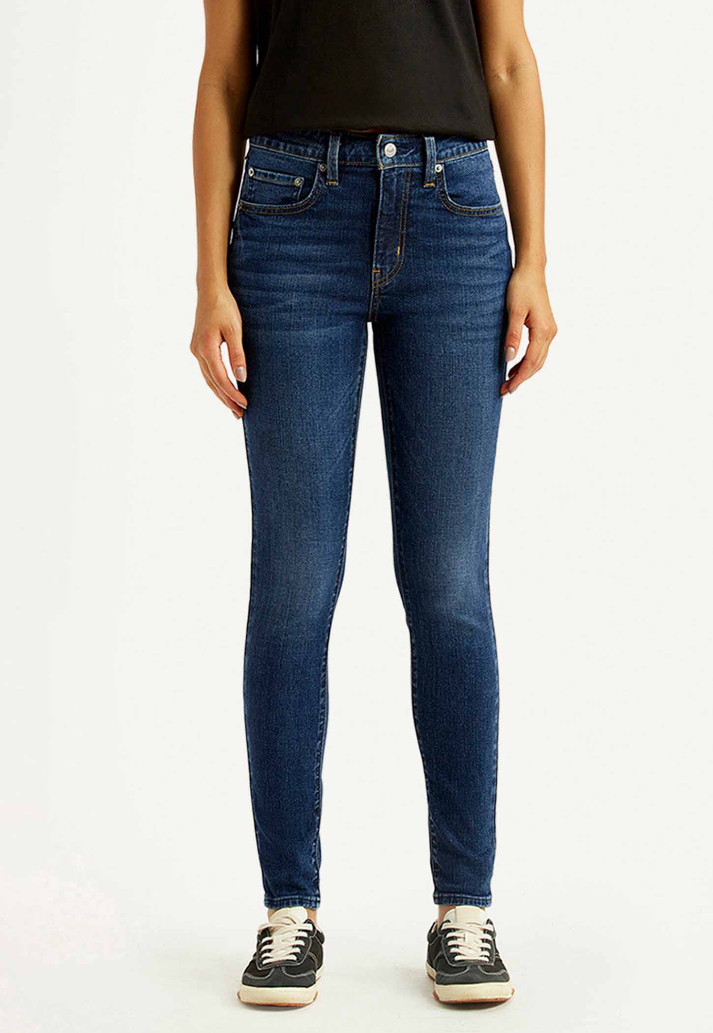 LEVI'S Solid Skinny Fit Jeans-picture-16
