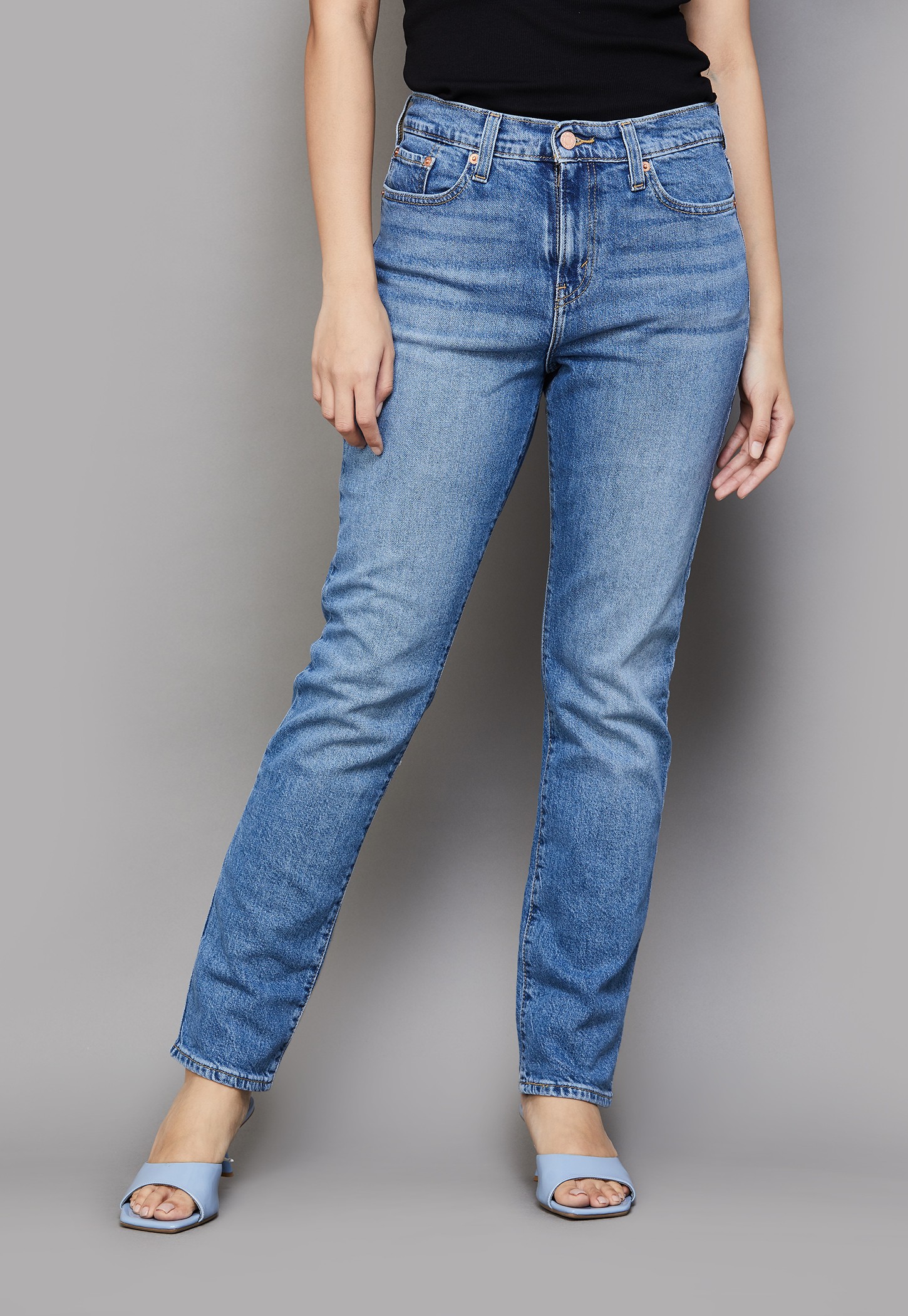 LEVI'S Washed Straight Fit Jeans-picture-29