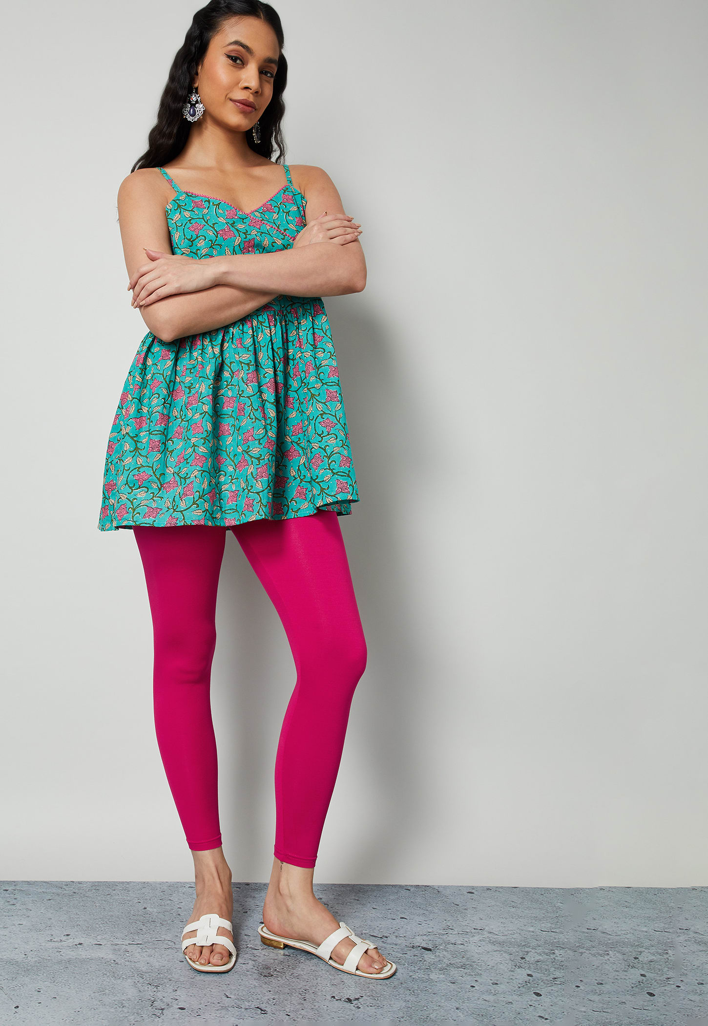 MELANGE Solid Leggings