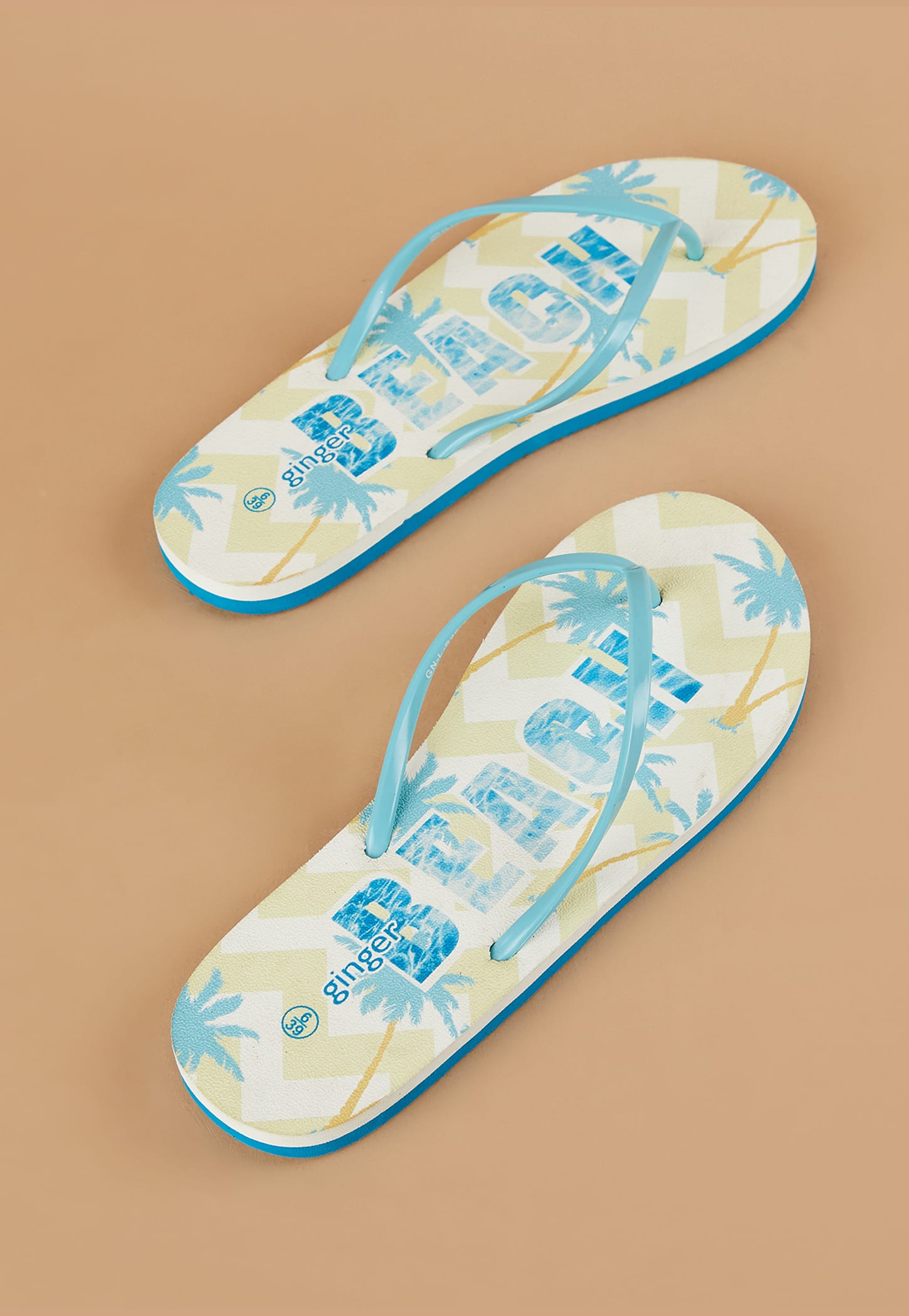 GINGER Printed Flip Flops-picture-25