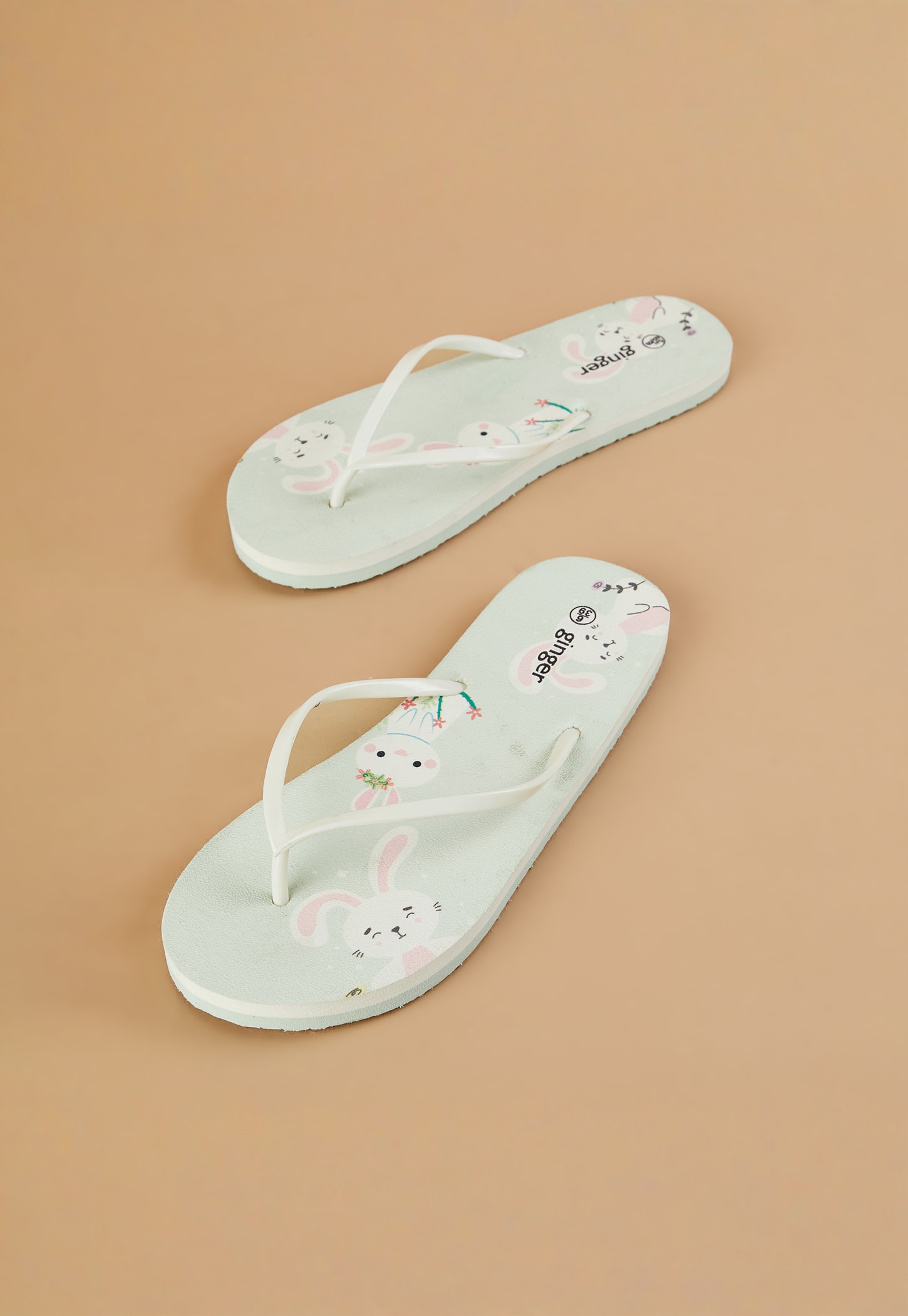 GINGER Printed Flip Flops-picture-27