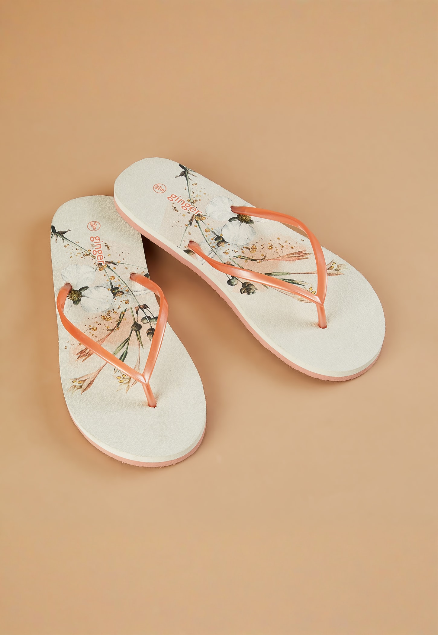 GINGER Floral Print Flip Flops-picture-50