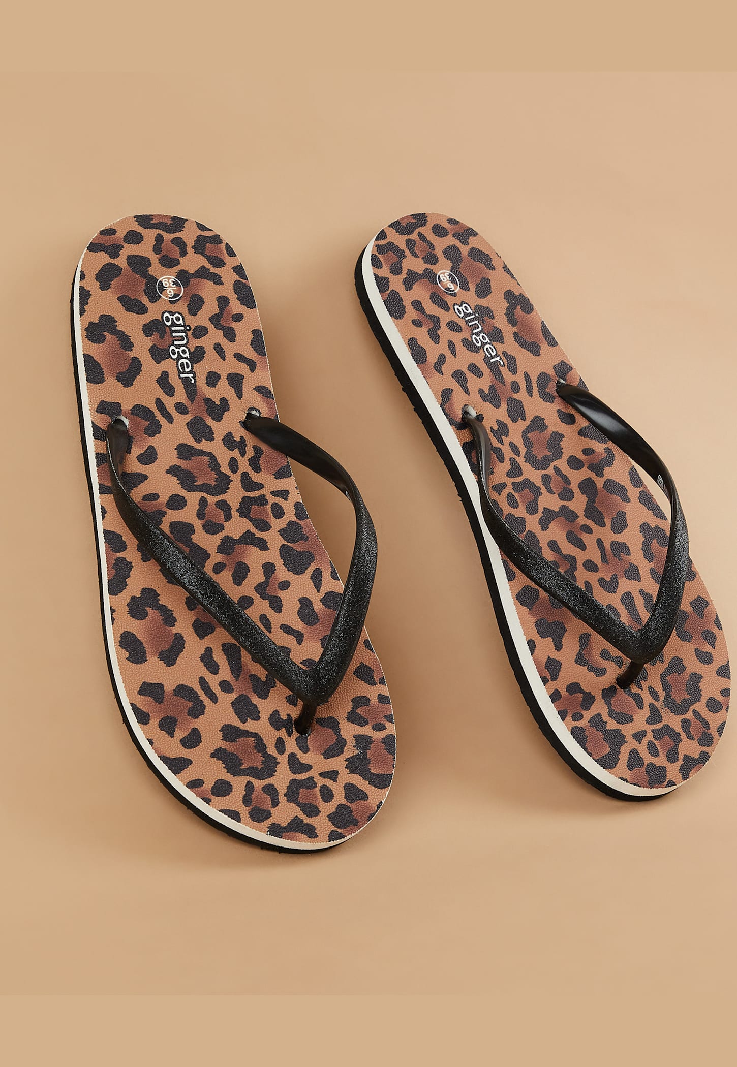 GINGER Animal Print Flip Flops-picture-15