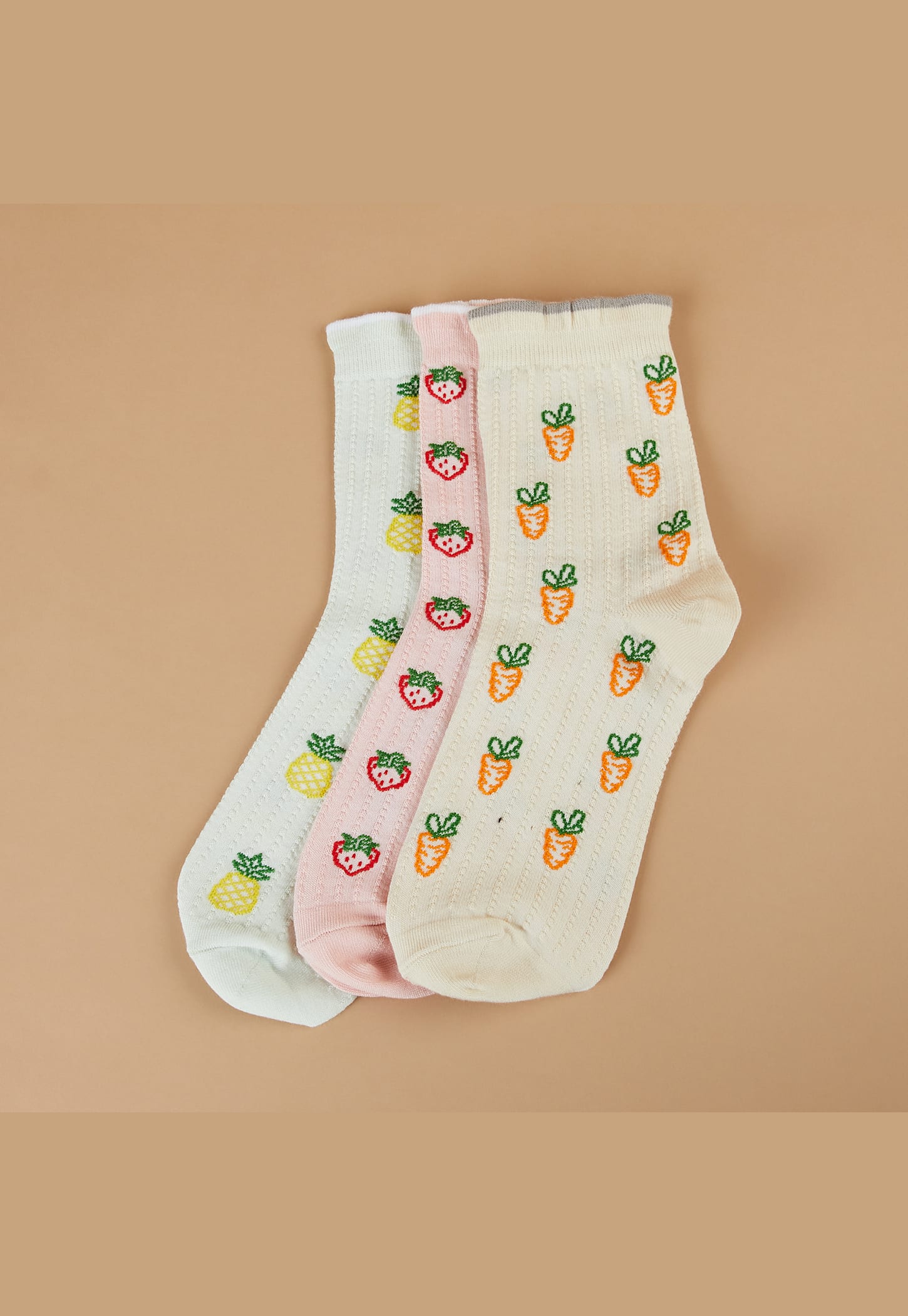 GINGER Patterned Calf Length Socks-picture-33