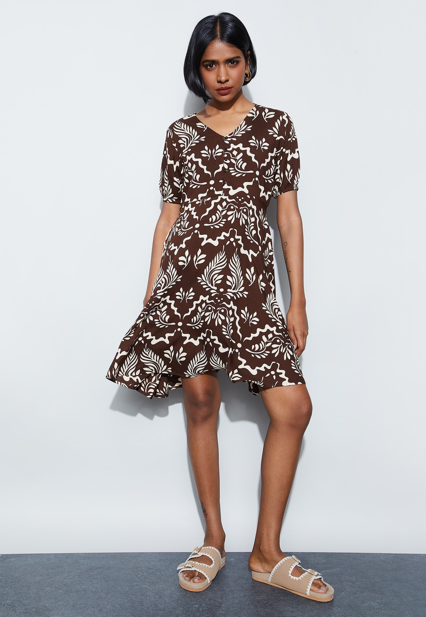 FAME FOREVER Printed Mini Dress-picture-36