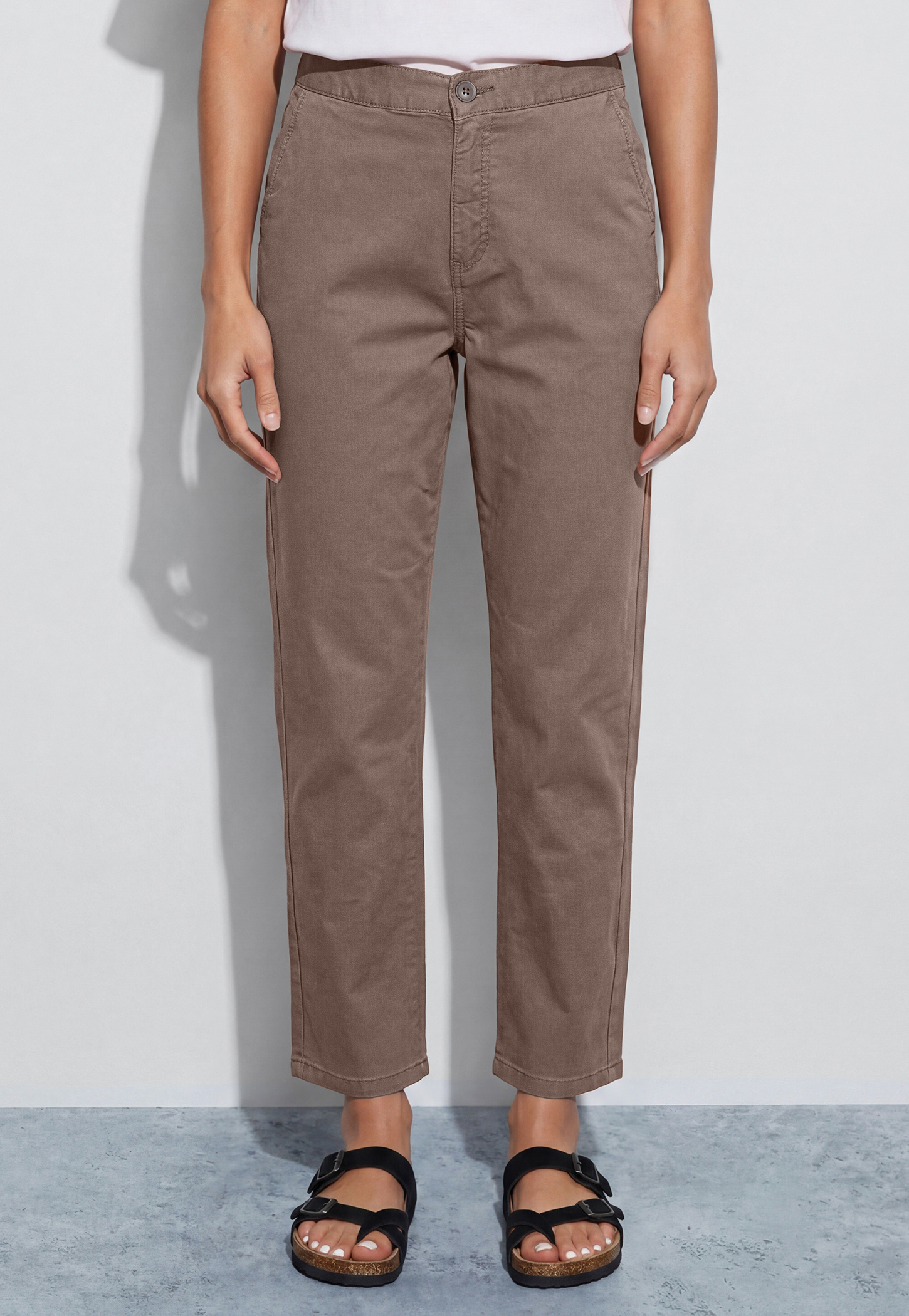 FAME FOREVER Flat Front Trousers-image-6
