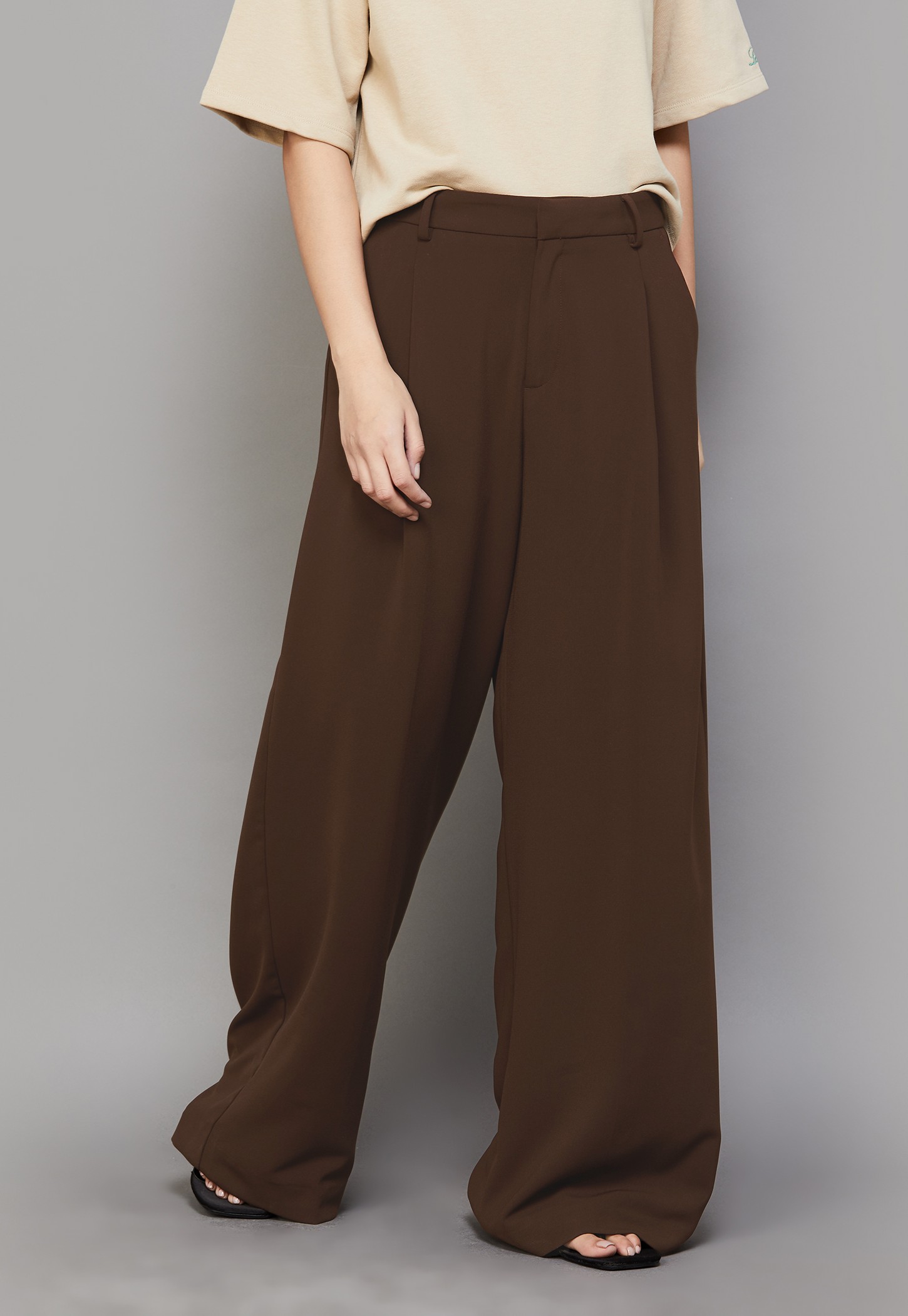 VAN HEUSEN Pleated Front Formal Trousers-picture-54