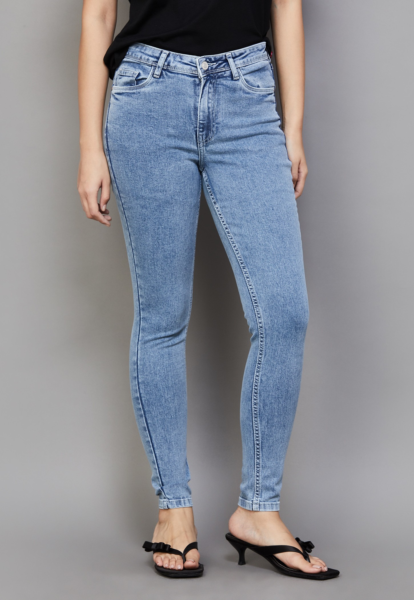 KRAUS Washed Skinny Fit Jeans-picture-13