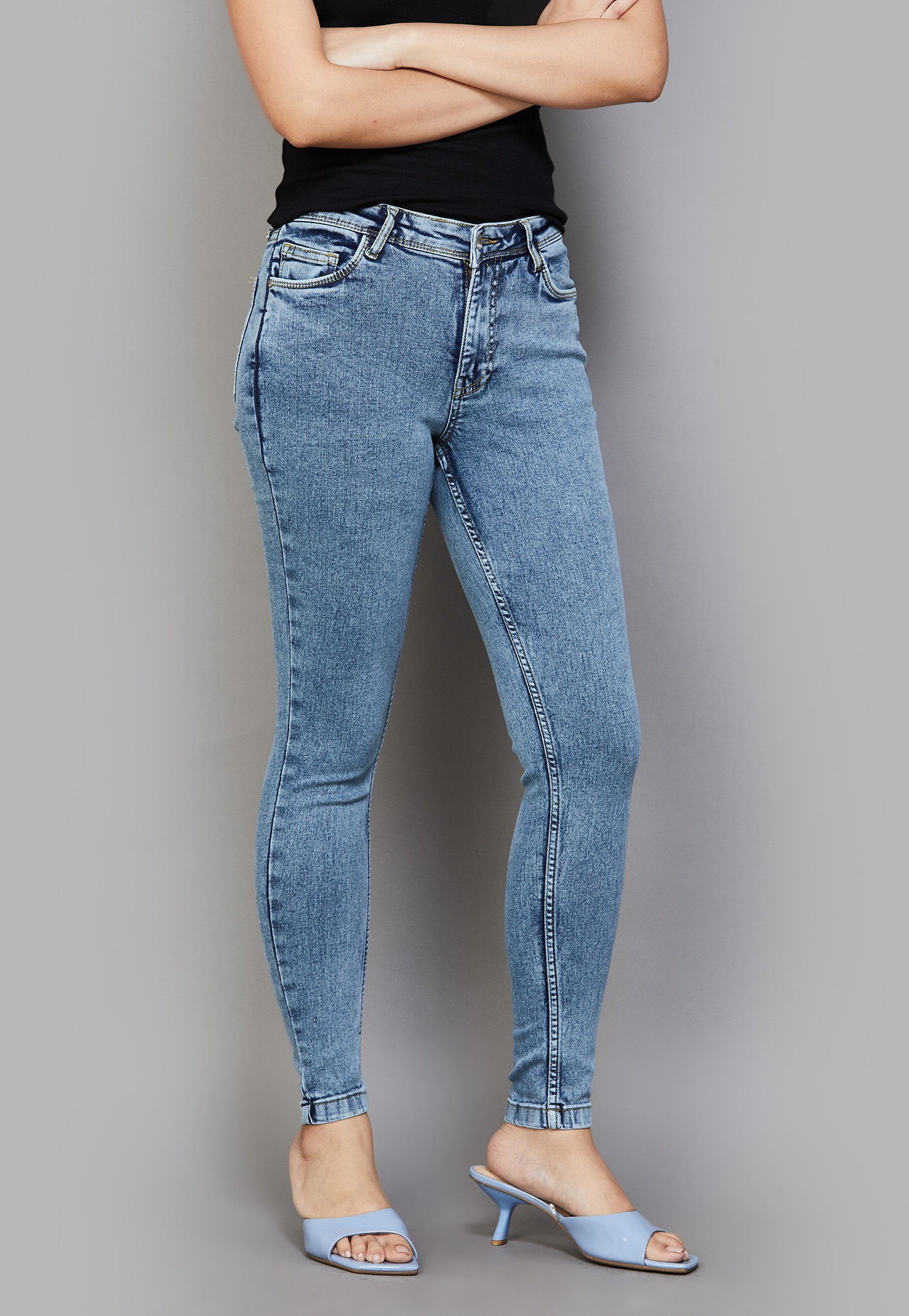 KRAUS Washed Skinny Fit Jeans-picture-29