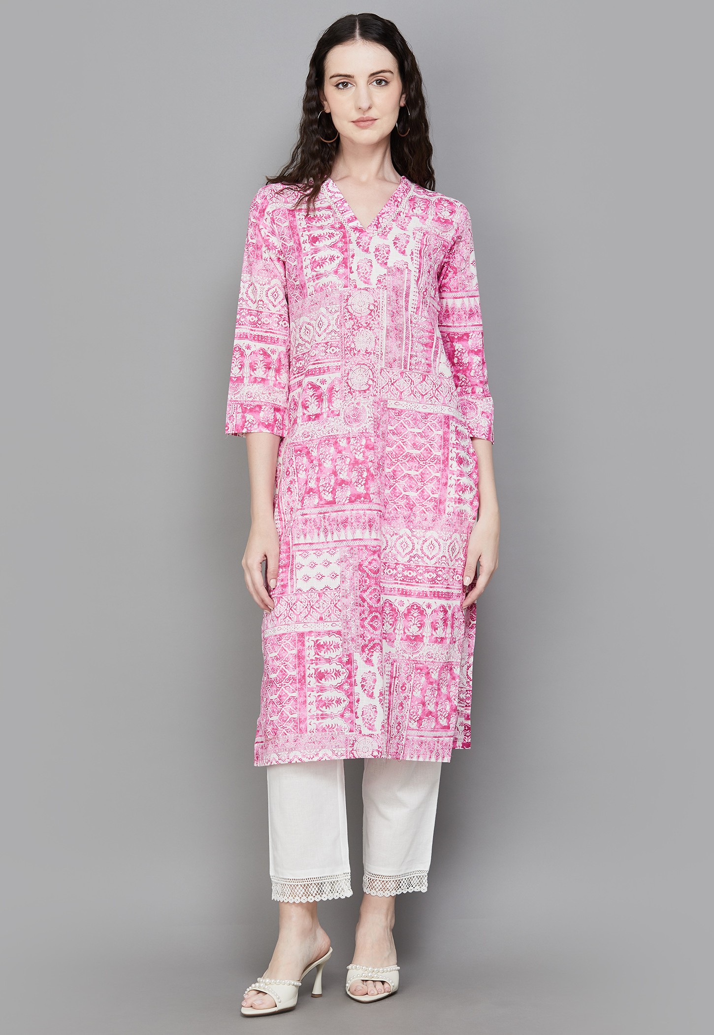 W Printed Straight Kurta-picture-14